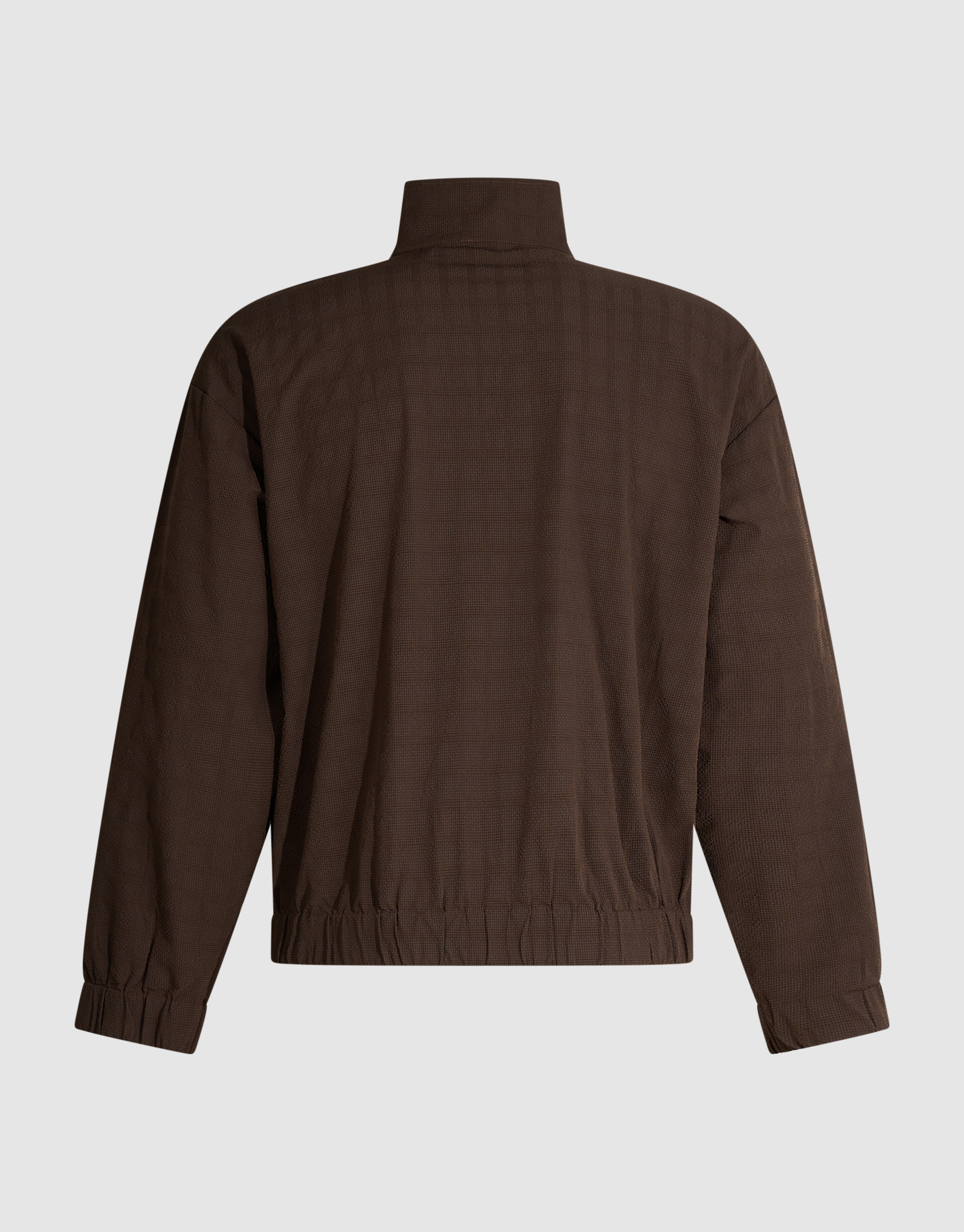 Seersucker Indoor Jacke Braun SHOEBY MEN