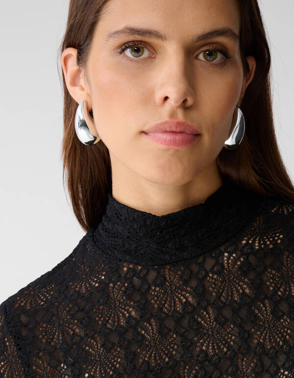 Spitzentop Schwarz von Mieke SHOEBY WOMEN