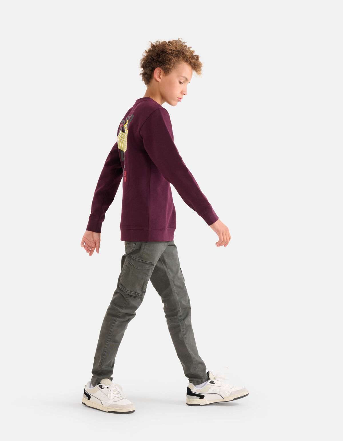 Artwork Pullover Bordeaux SHOEBY BOYS