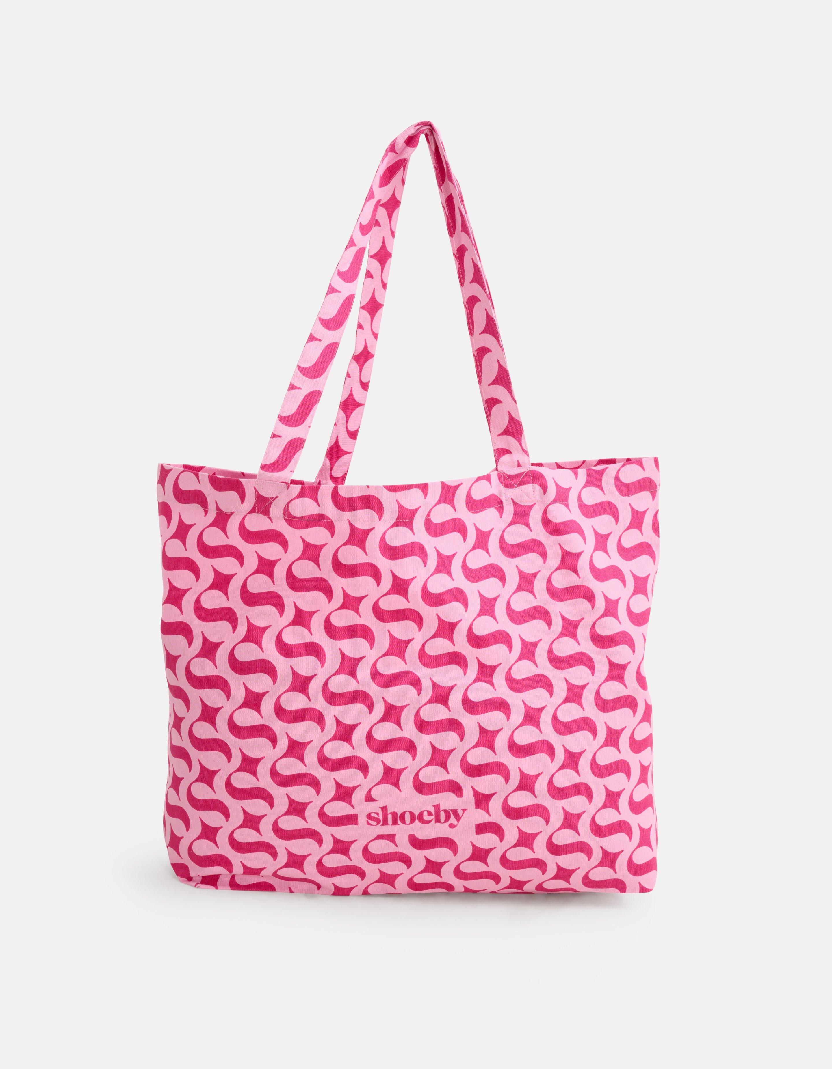 Shoeby Logo Shopper Rosa SHOEBY ACCESSOIRES