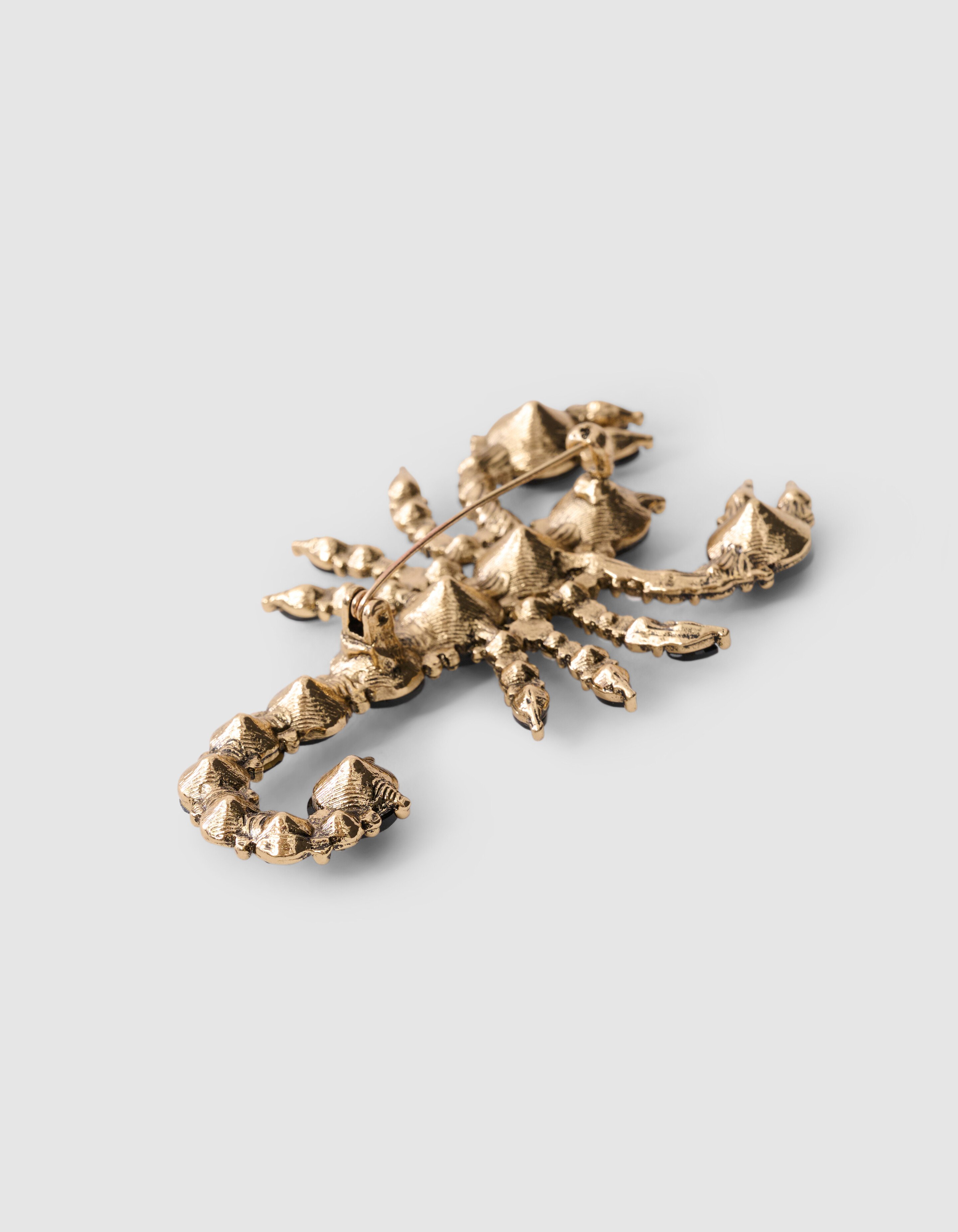 Scorpio-Brosche Schwarz von Fred SHOEBY ACCESSOIRES