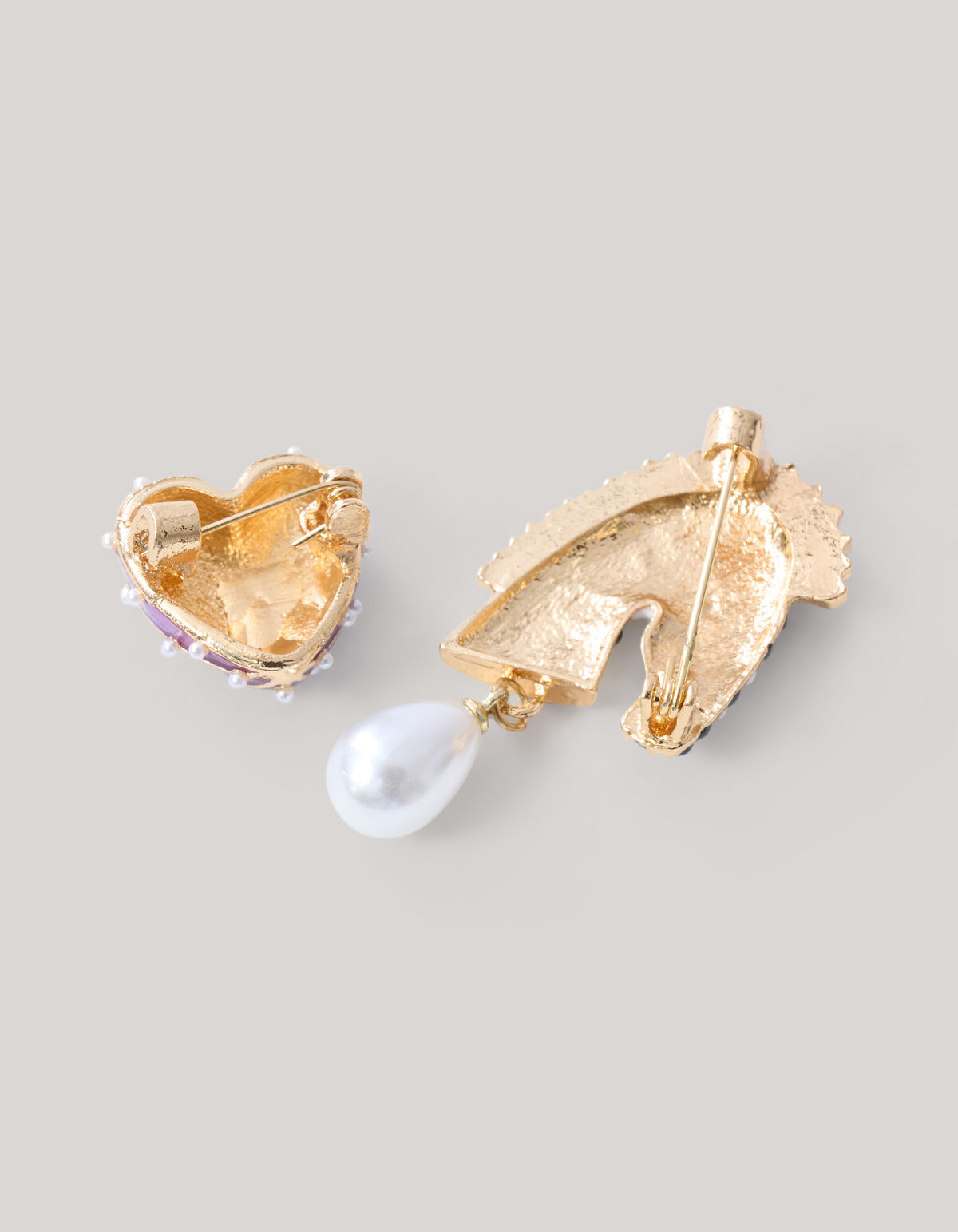 Broschen-Set Rosa SHOEBY ACCESSOIRES