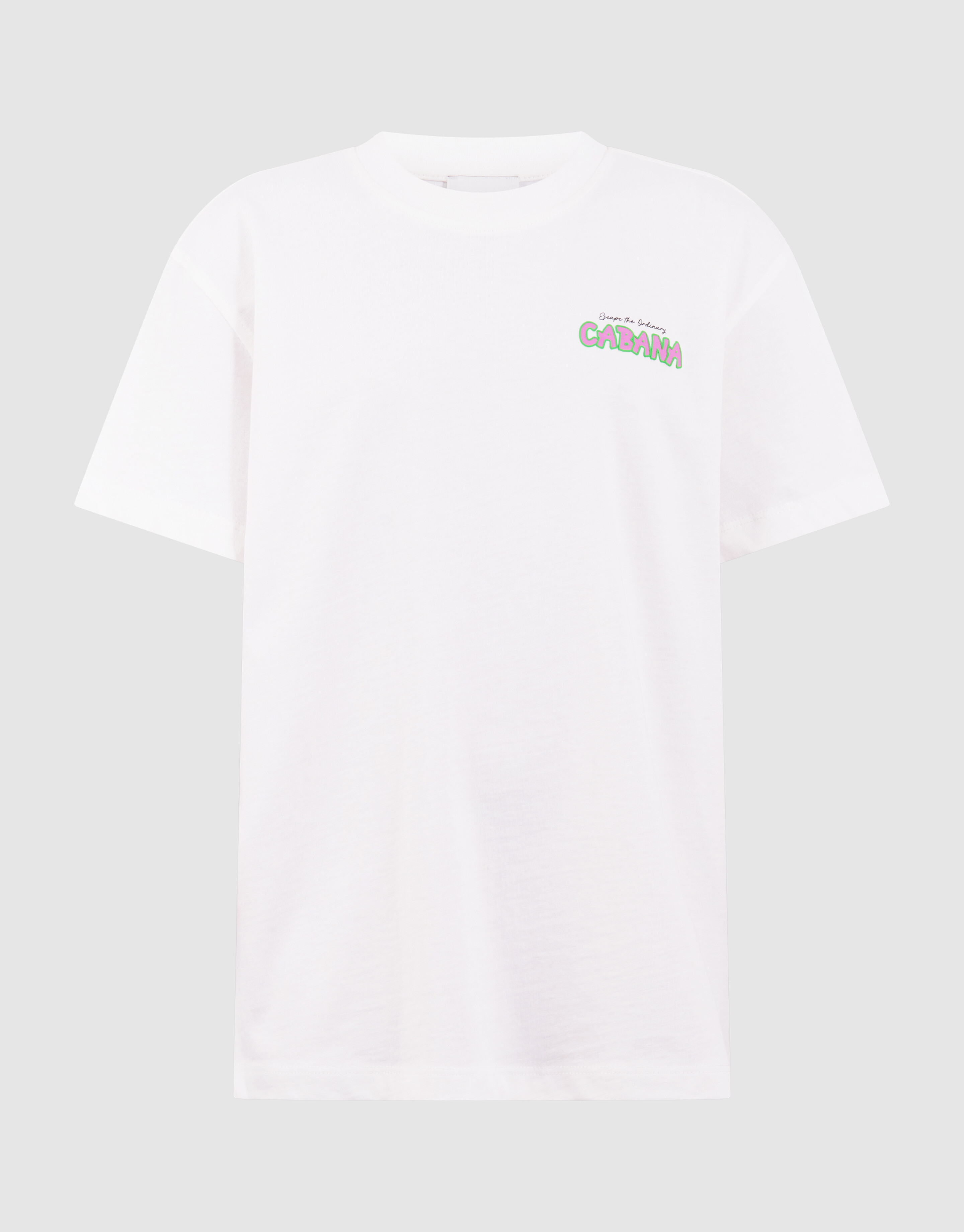 Cabana Artwork T-Shirt Wei&szlig; SHOEBY GIRLS