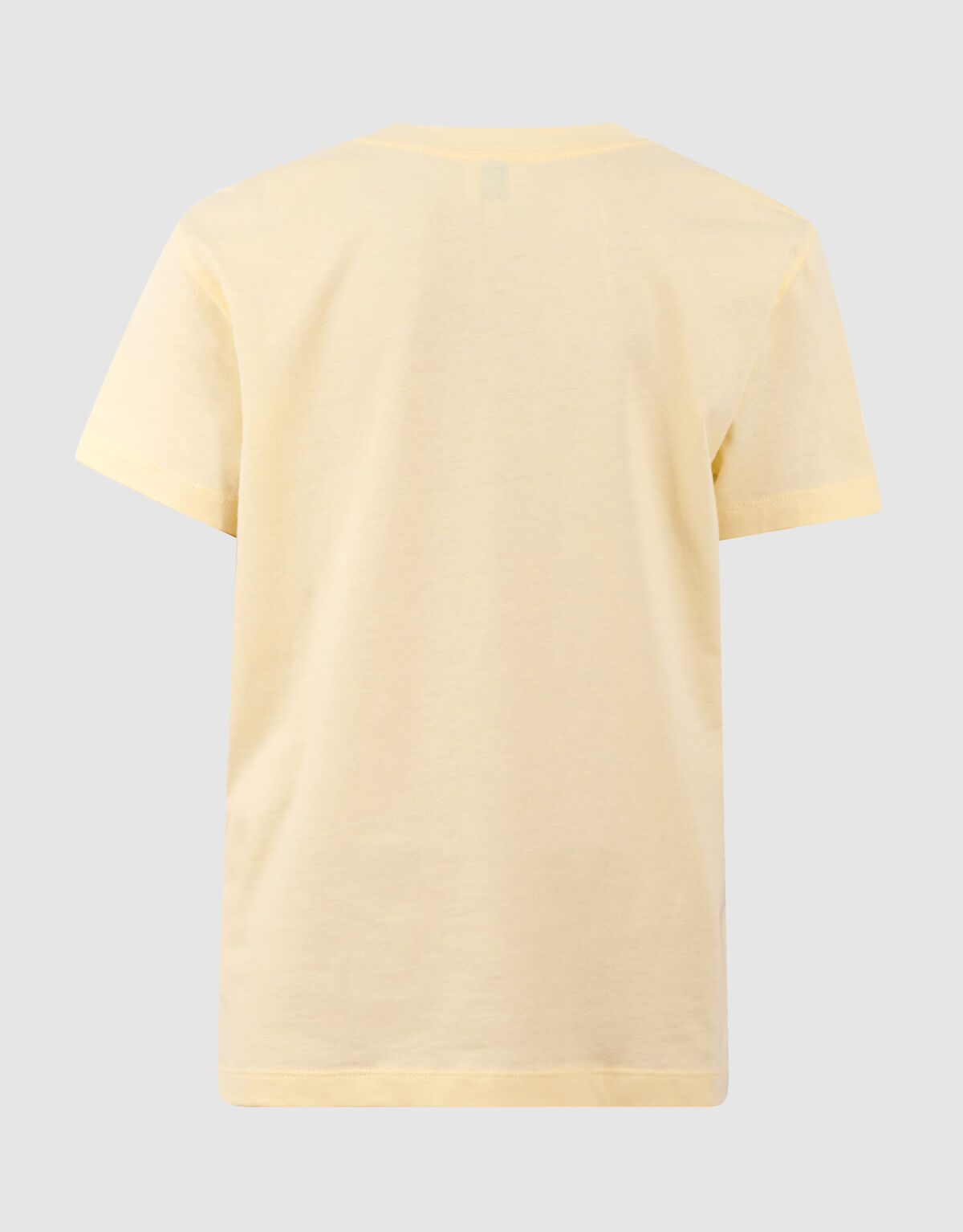 Bisous Glitter Artwork T-Shirt Hellgelb SHOEBY GIRLS