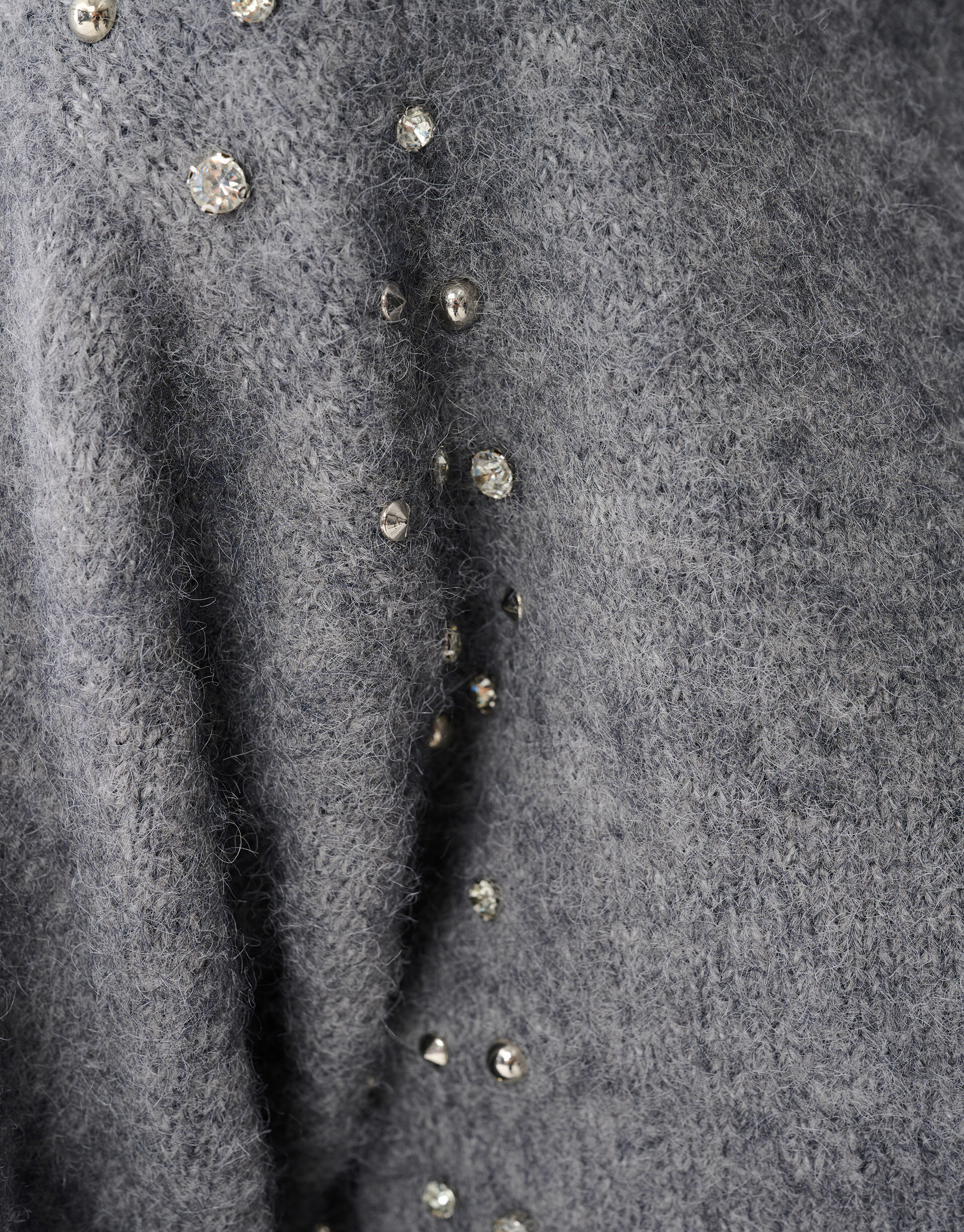 Strass Pullover Grau SHOEBY WOMEN