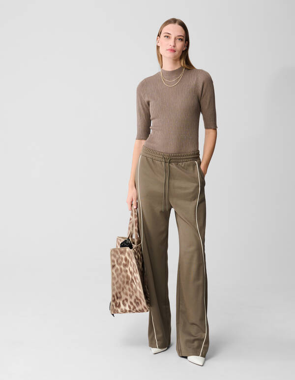 Wave Wide-Leg-Hose Grün SHOEBY WOMEN