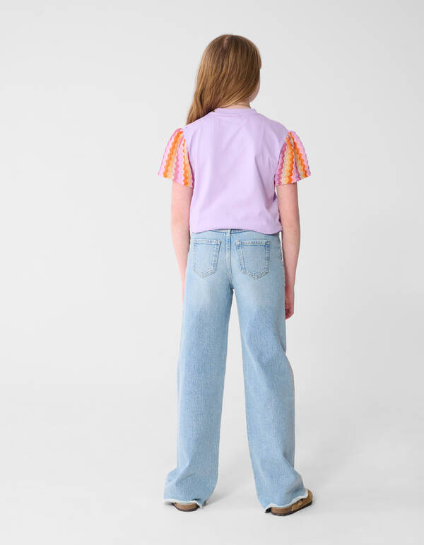 Bananen-T-Shirt Lila SHOEBY GIRLS