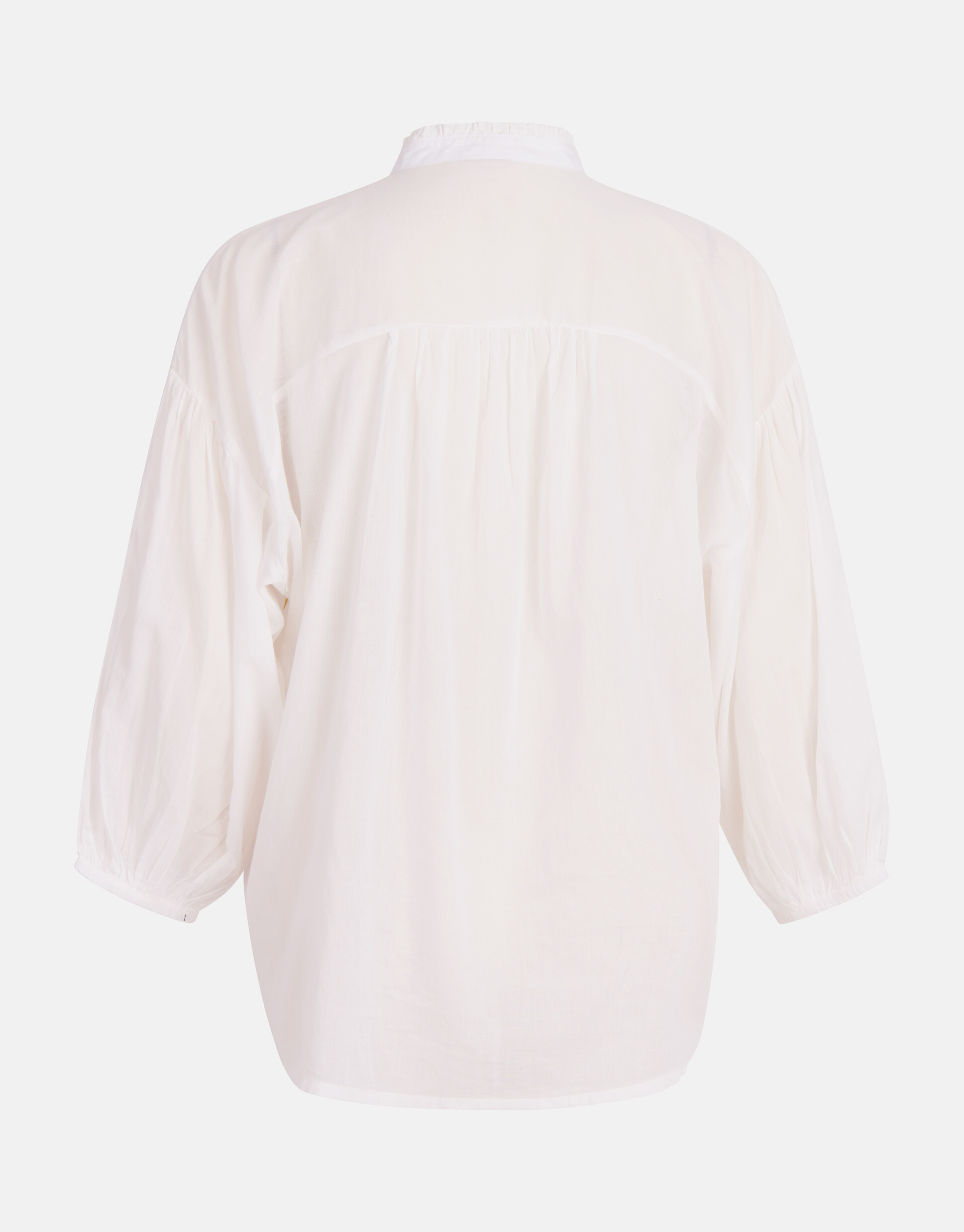 Bluse mit Stickerei Weiß SHOEBY WOMEN