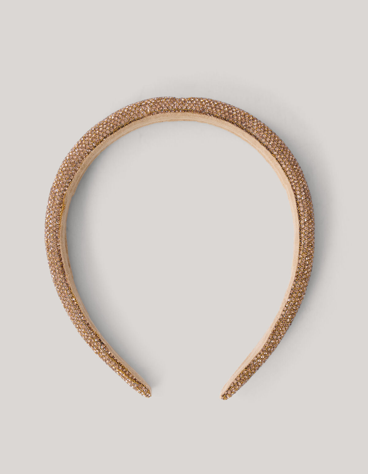 Strass Haarband Gold SHOEBY ACCESSOIRES