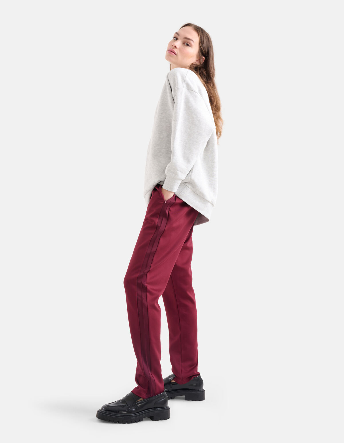 Jogginghose Bordeaux SHOEBY WOMEN