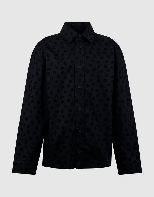 Smile Shirt Schwarz SHOEBY BOYS