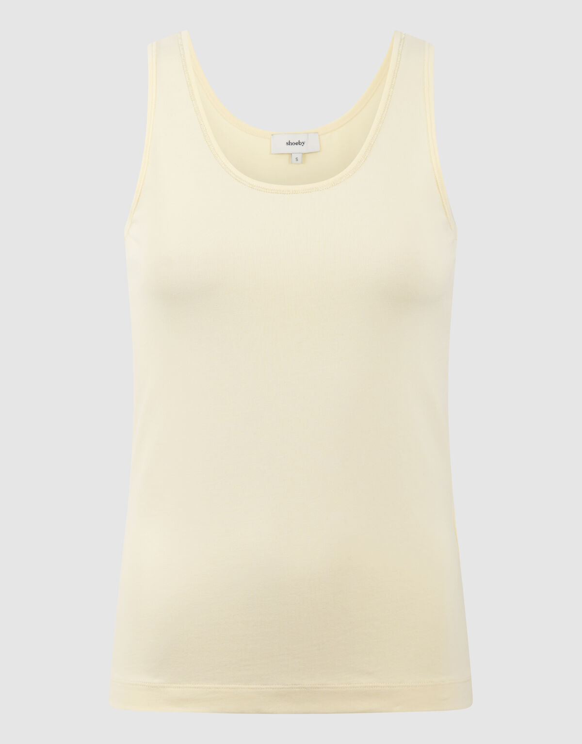 Basic Tanktop Hellgelb SHOEBY WOMEN