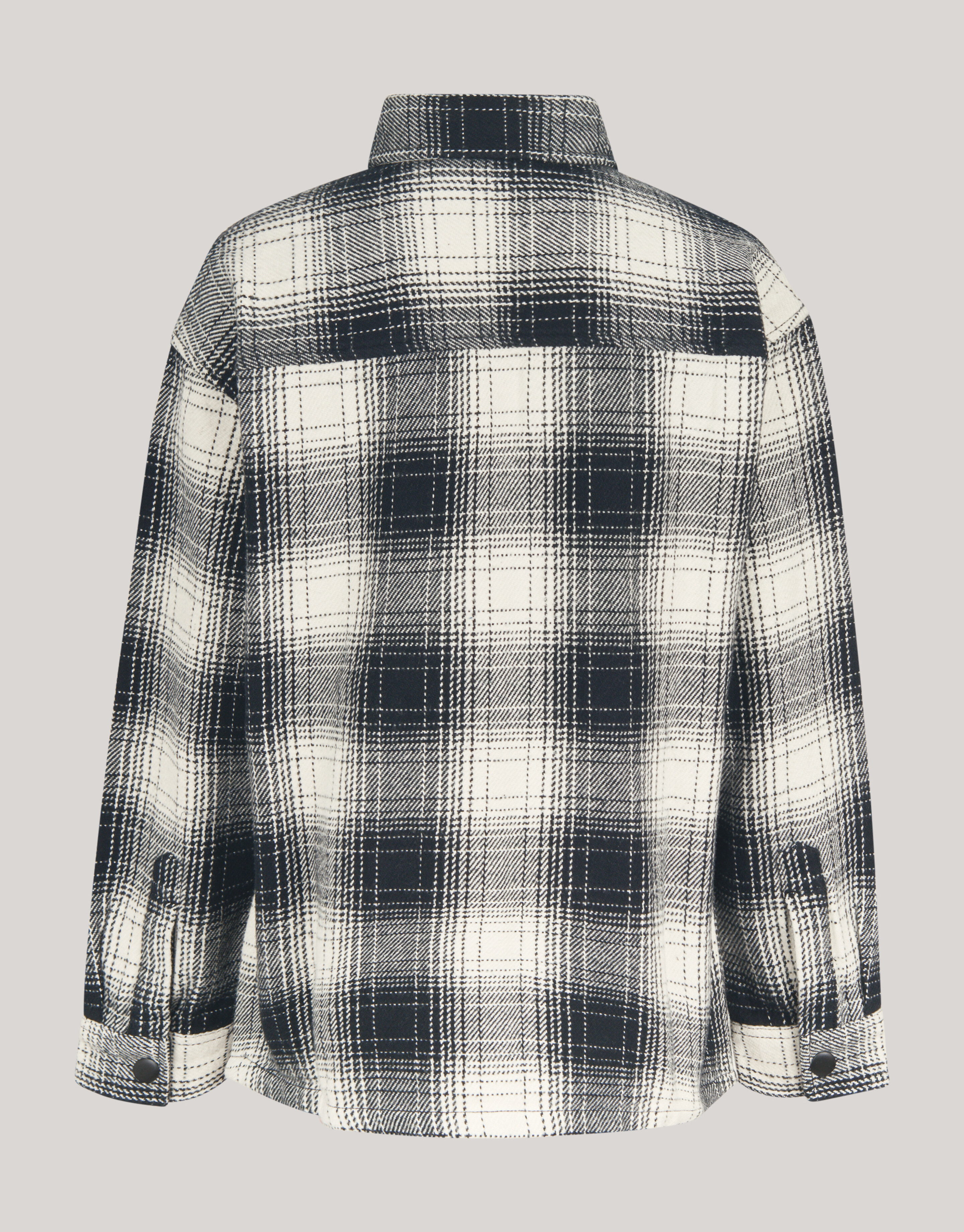 Geblockte Jacke schwarz/off-weiß SHOEBY BOYS