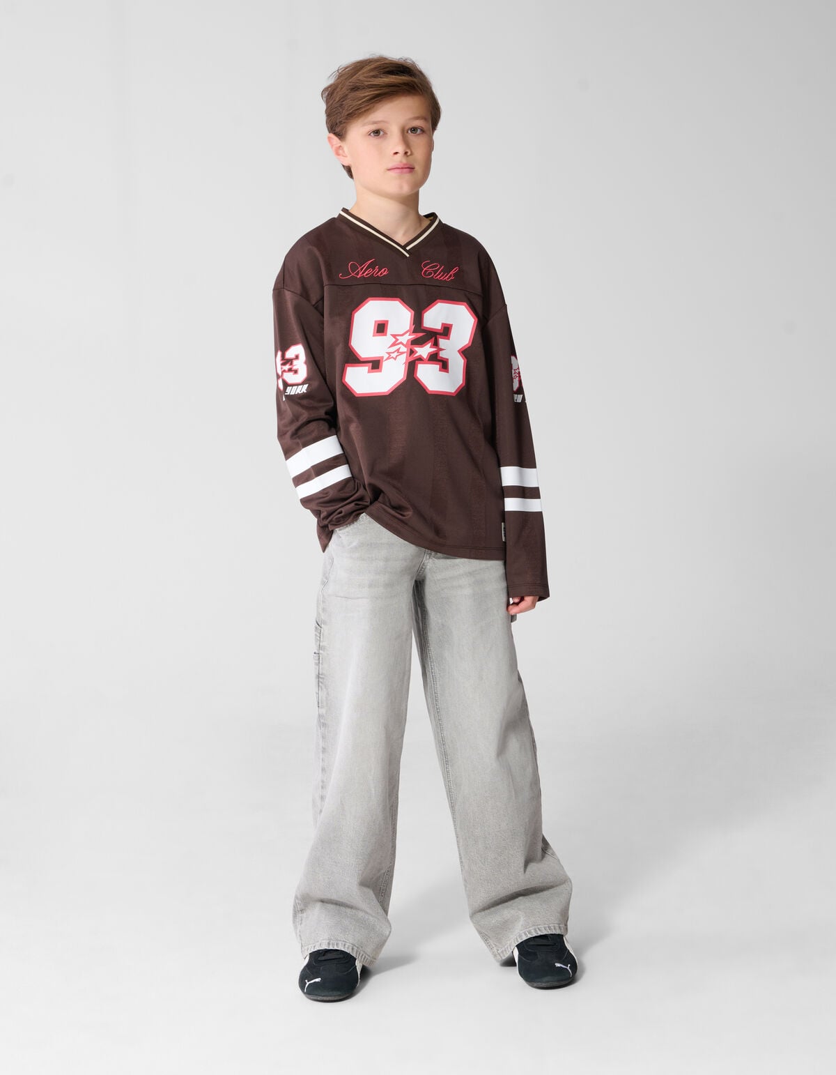 Ultra Baggy Fit Carpenter Jeans Lichtgrijs SHOEBY BOYS