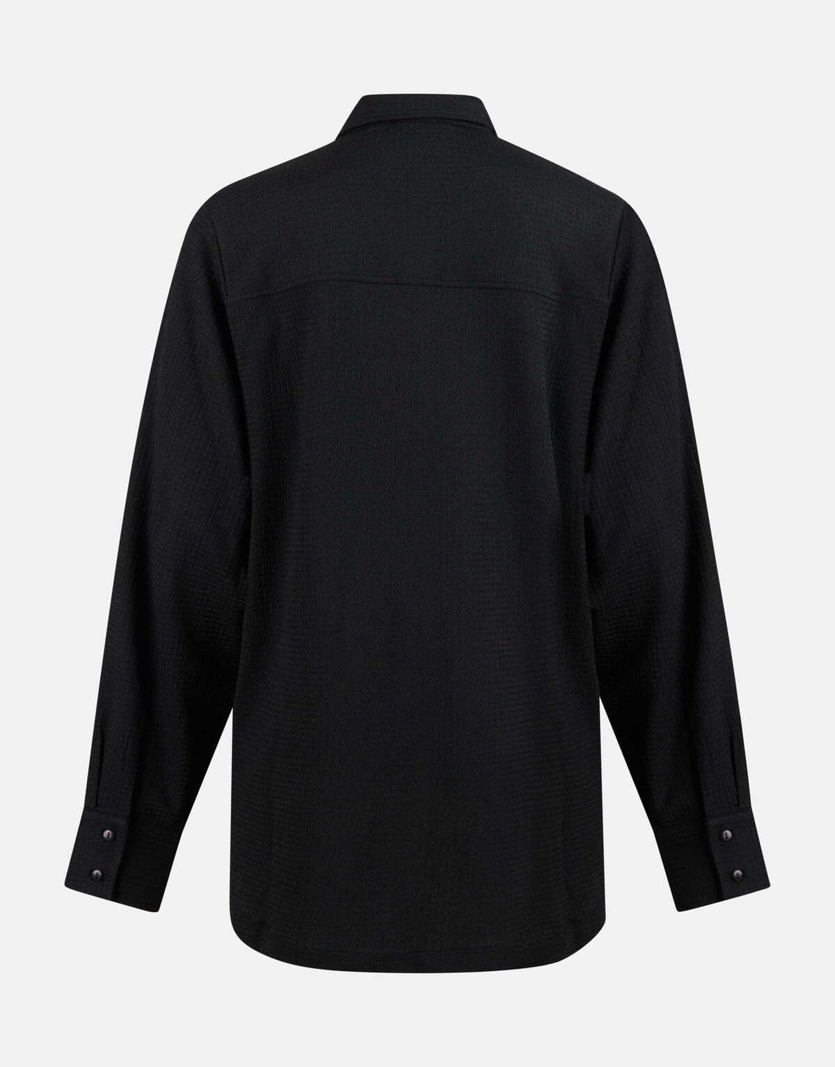 Crinkle Blouse Zwart SHOEBY WOMEN