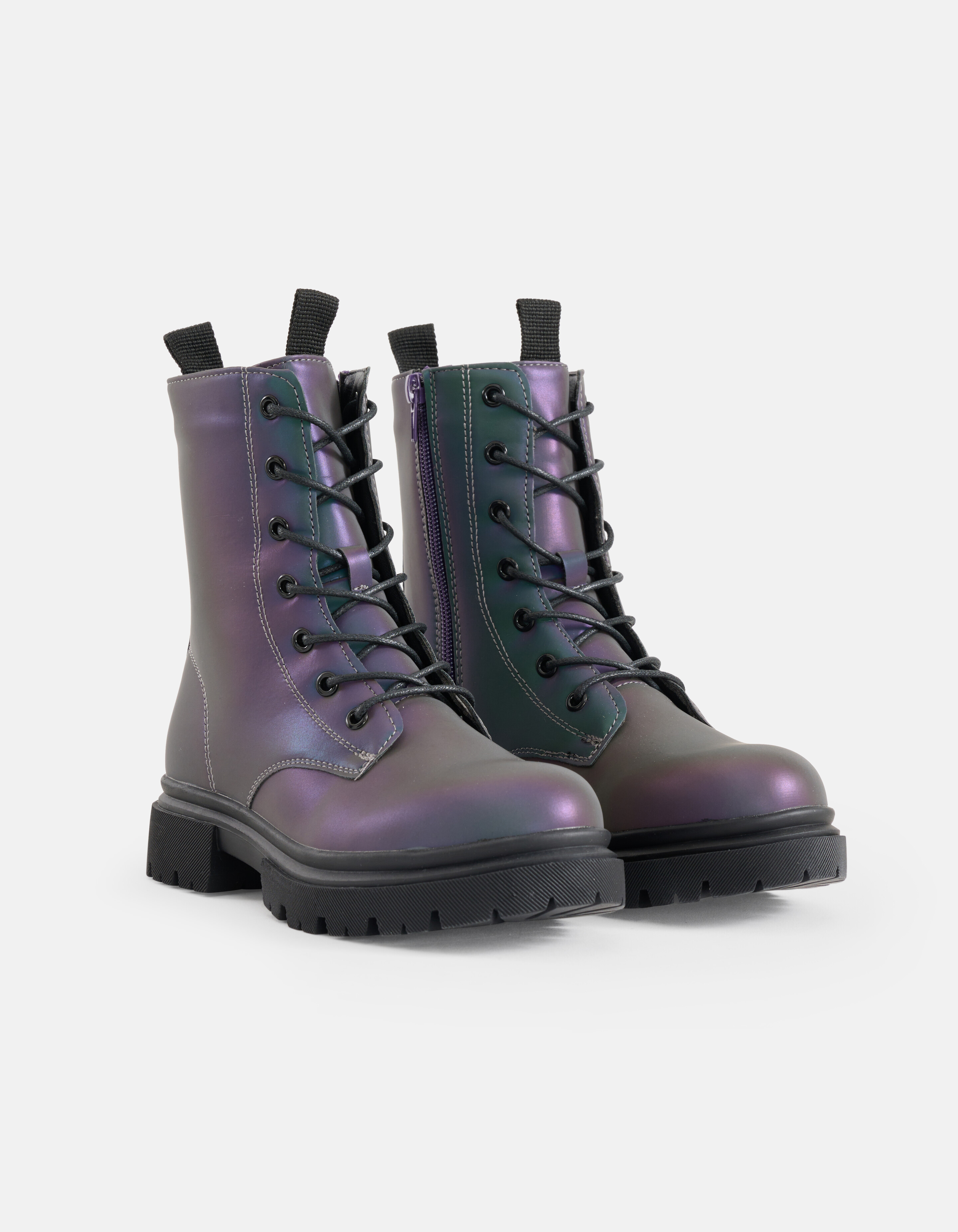 Hologramm-Stiefel Schwarz SHOEBY SHOES