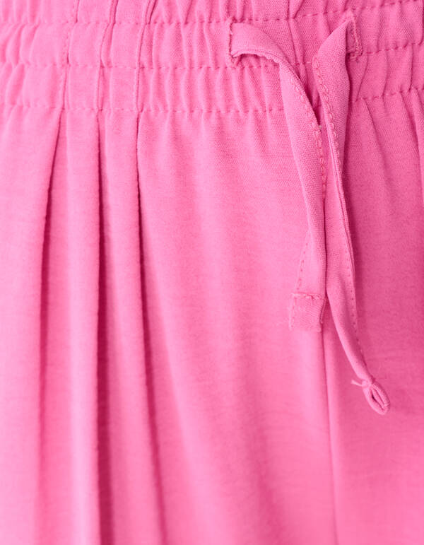 Piping Wide Leg Hose Hellrosa SHOEBY GIRLS