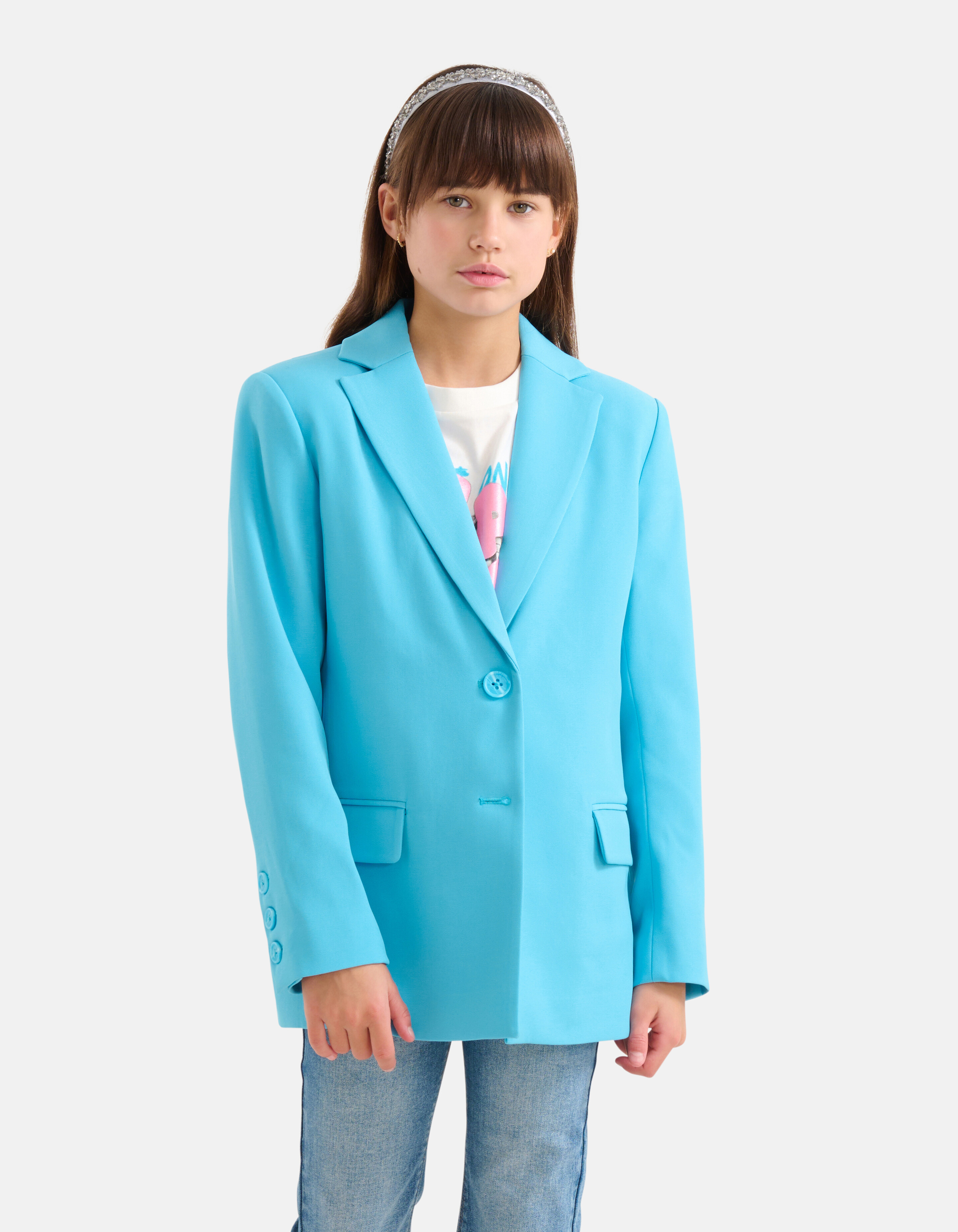 Basic Blazer Blau SHOEBY GIRLS