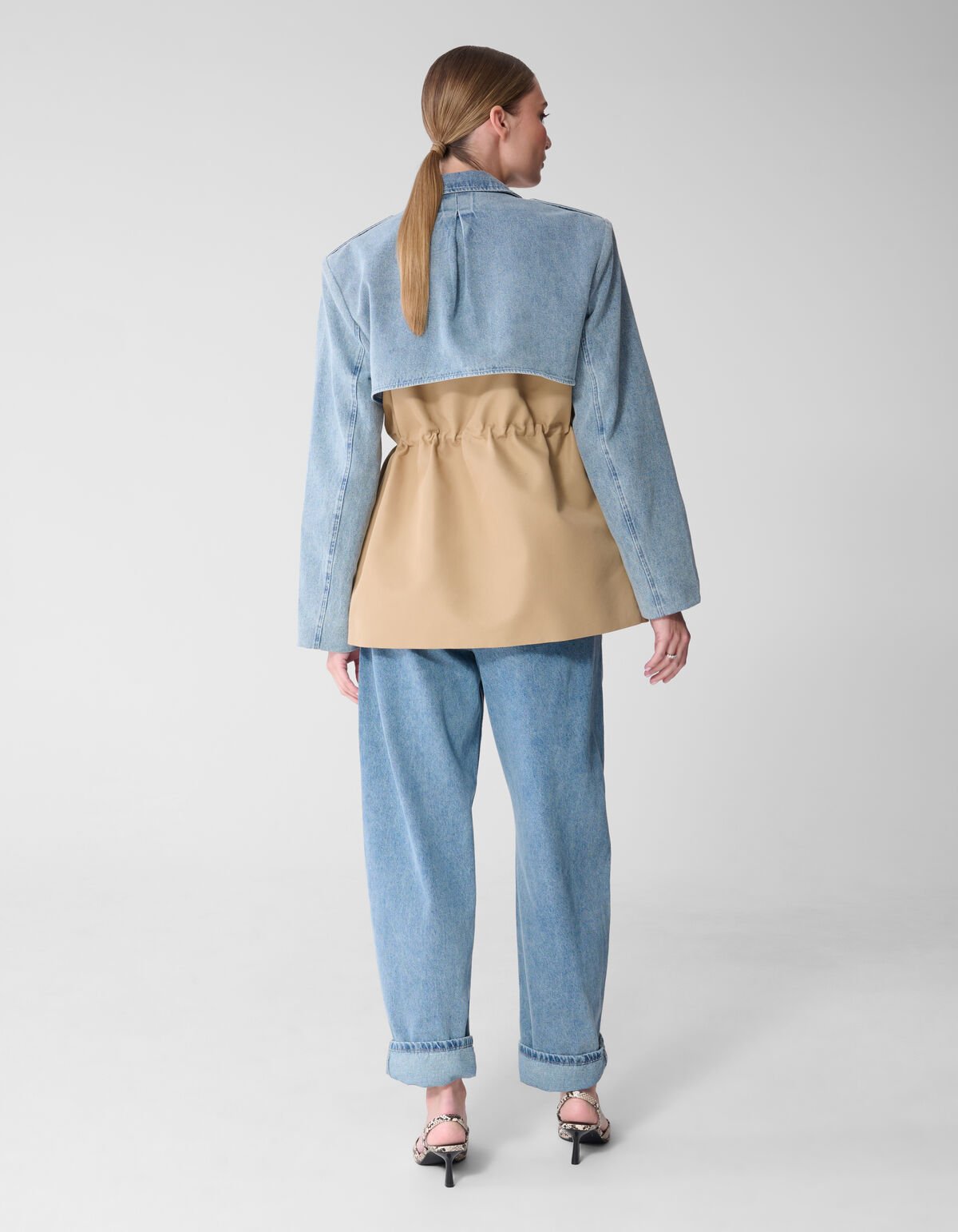 Denim Mix Jacke Blau von Mieke SHOEBY WOMEN