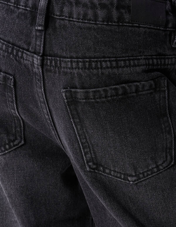 Jeans mit Nieten im Ultra-Wide-Fit Schwarz SHOEBY GIRLS