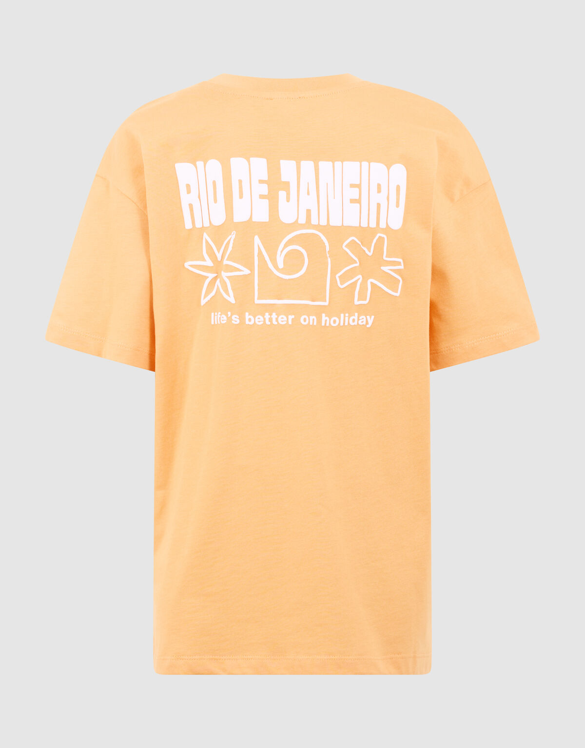 Holiday Artwork T-Shirt Hellorange SHOEBY BOYS