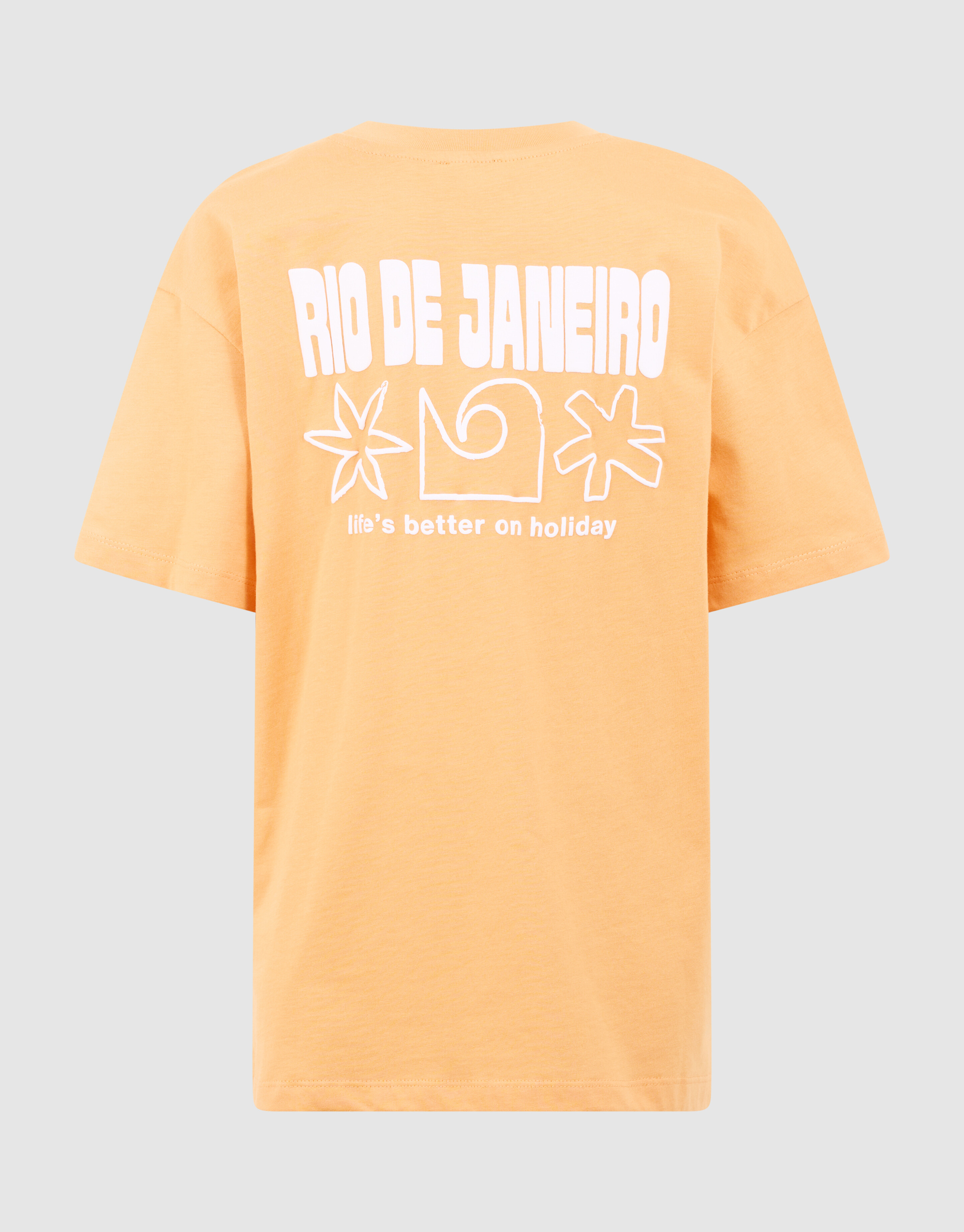 Holiday Artwork T-Shirt Hellorange SHOEBY BOYS
