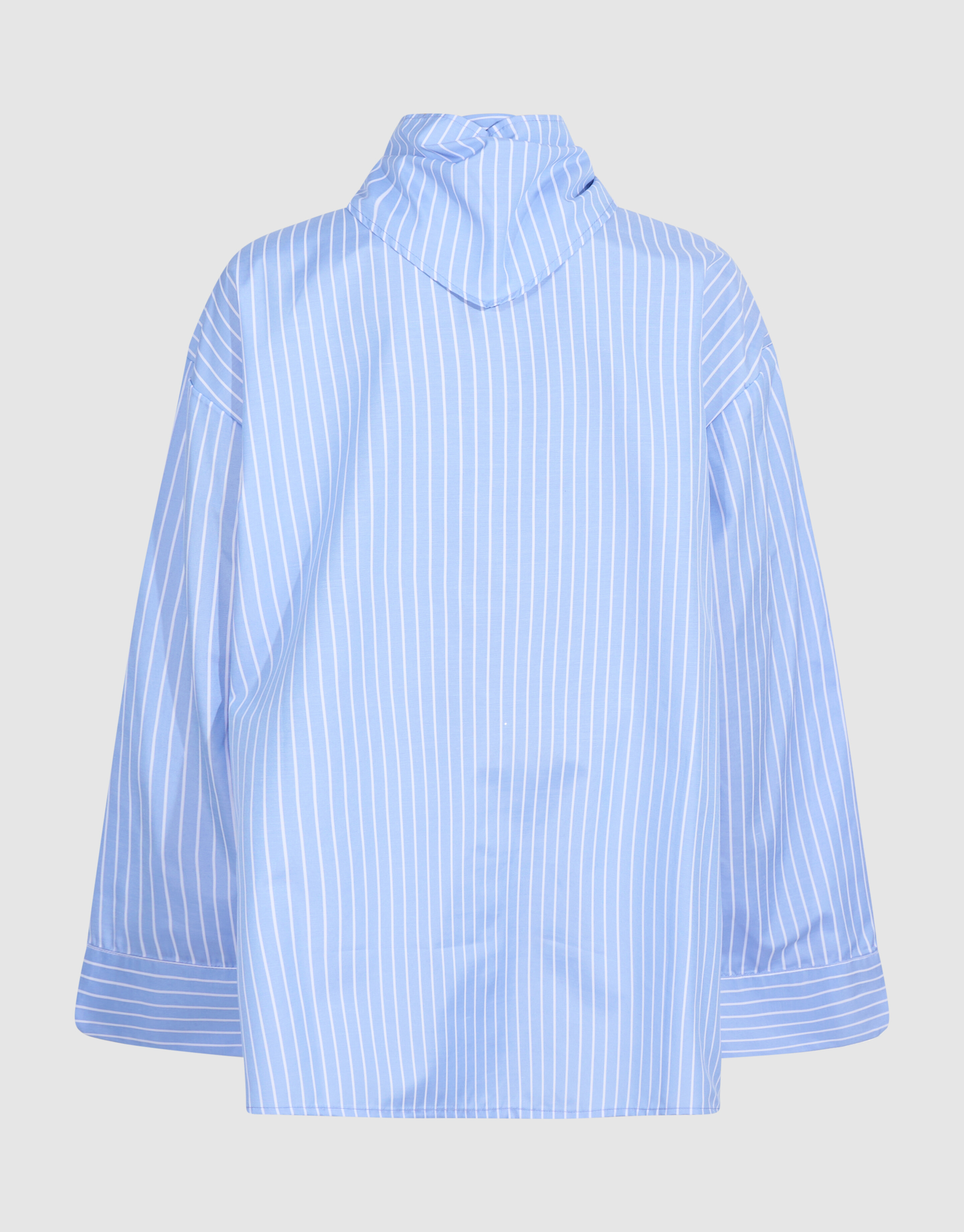 Long Scarf Bluse Blau SHOEBY GIRLS