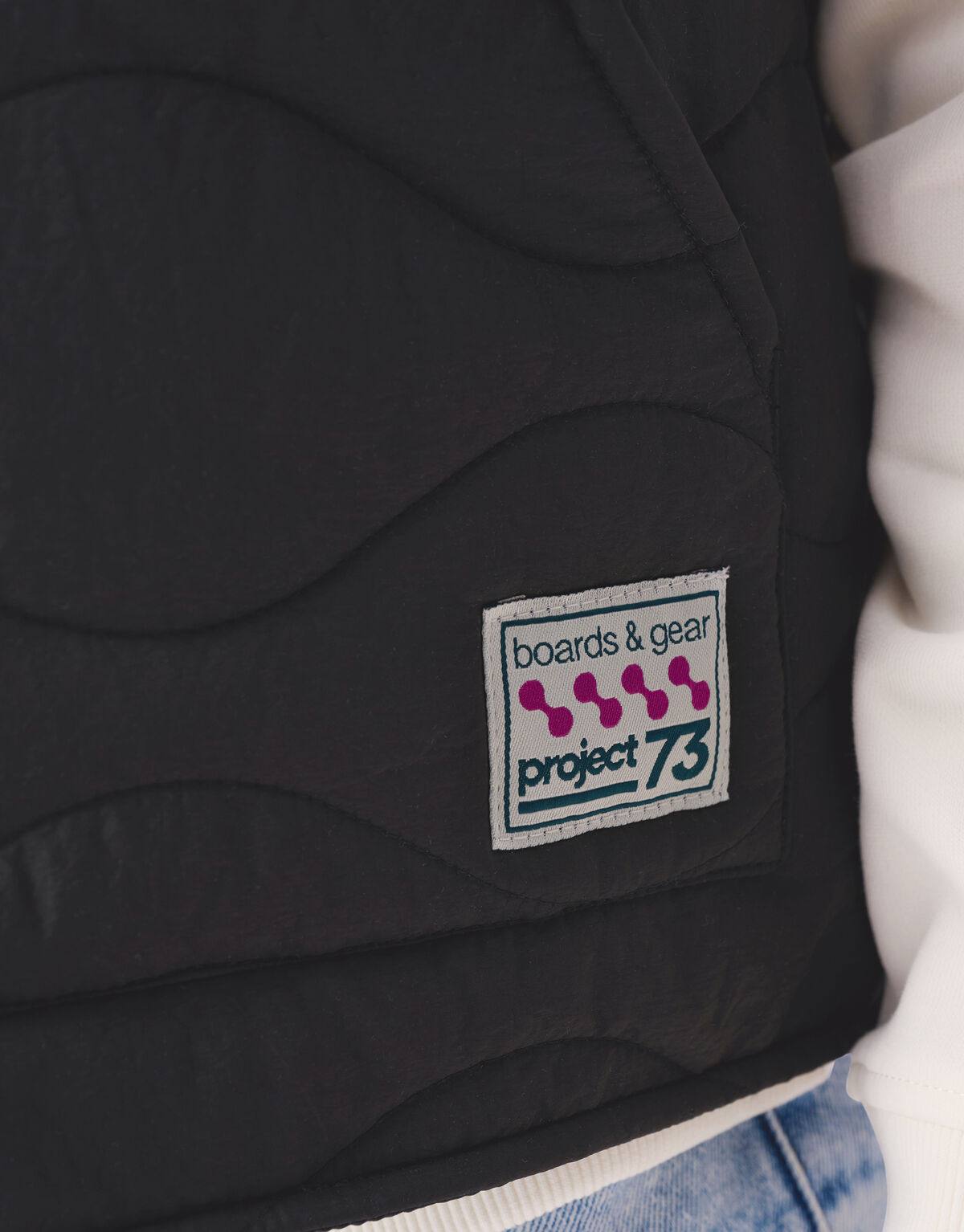 Structure Bodywarmer Schwarz SHOEBY BOYS