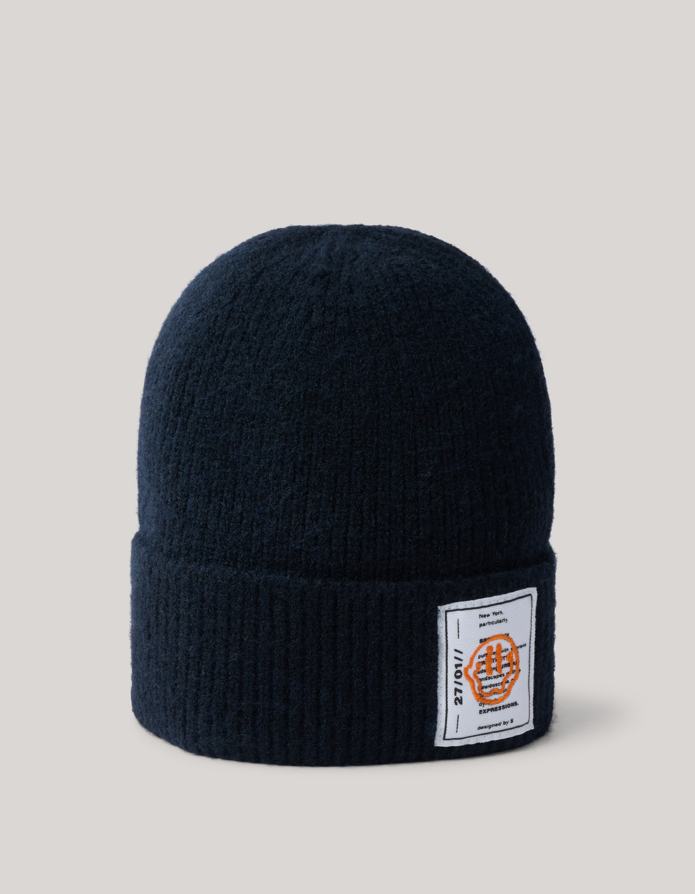 Label Beanie Schwarz SHOEBY ACCESSOIRES