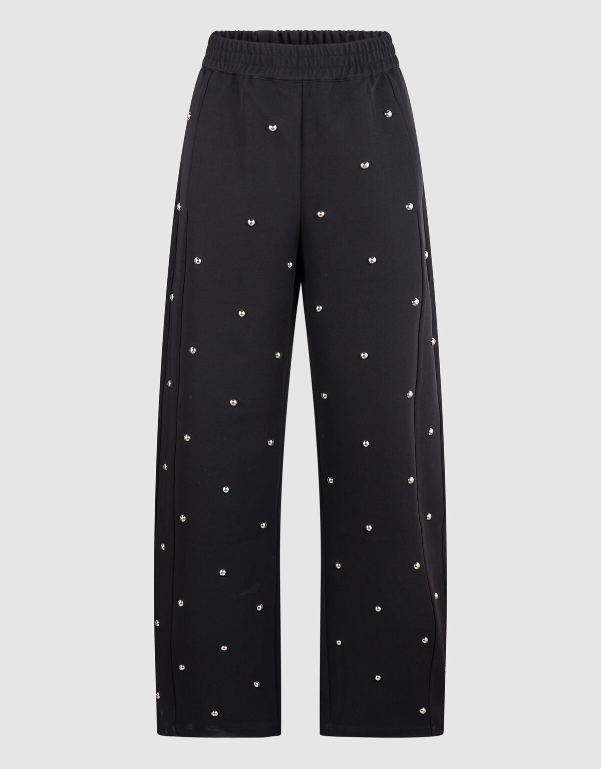 Studded Wide Leg Fit Hose Schwarz SHOEBY WOMEN