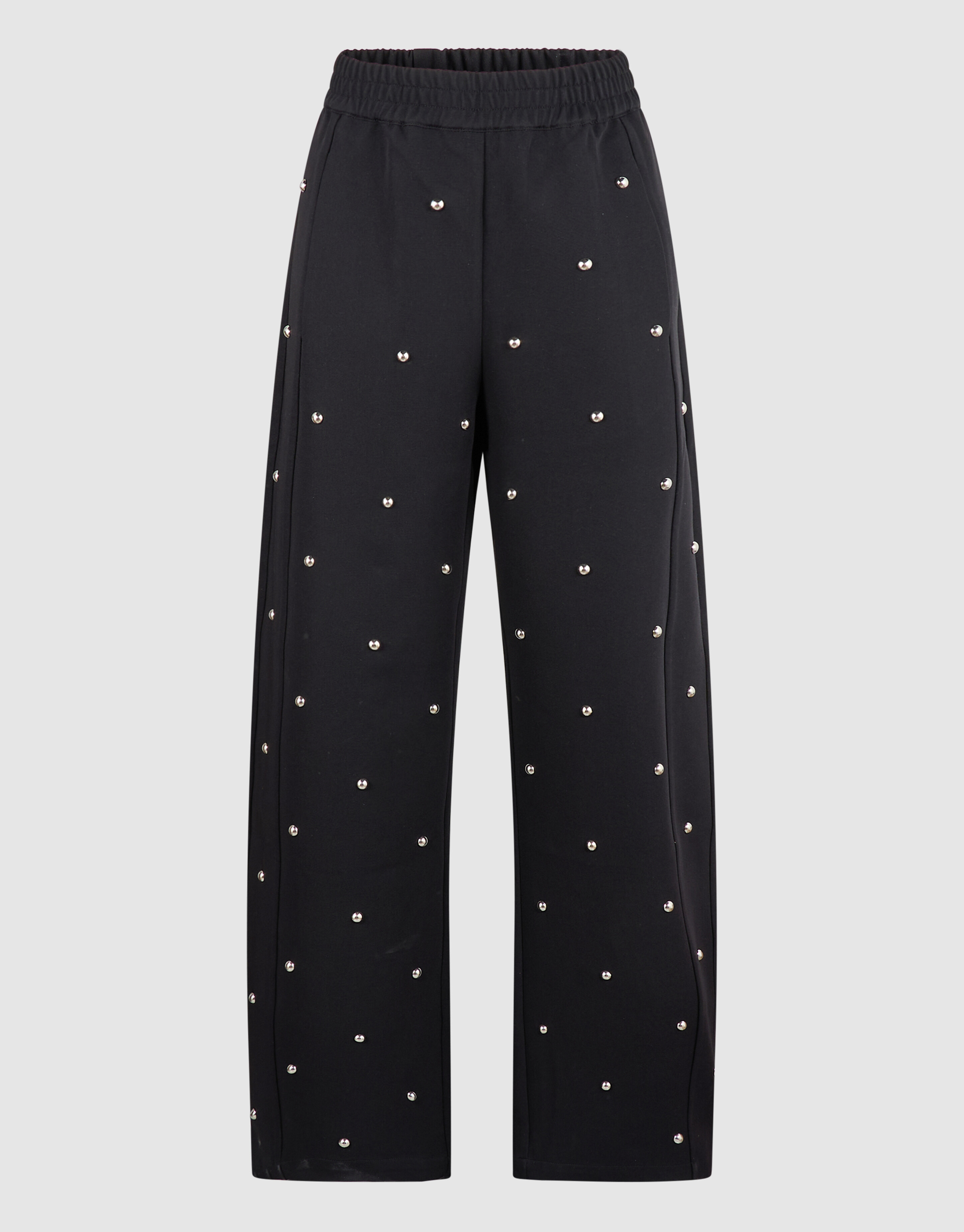 Studded Wide Leg Fit Hose Schwarz SHOEBY WOMEN