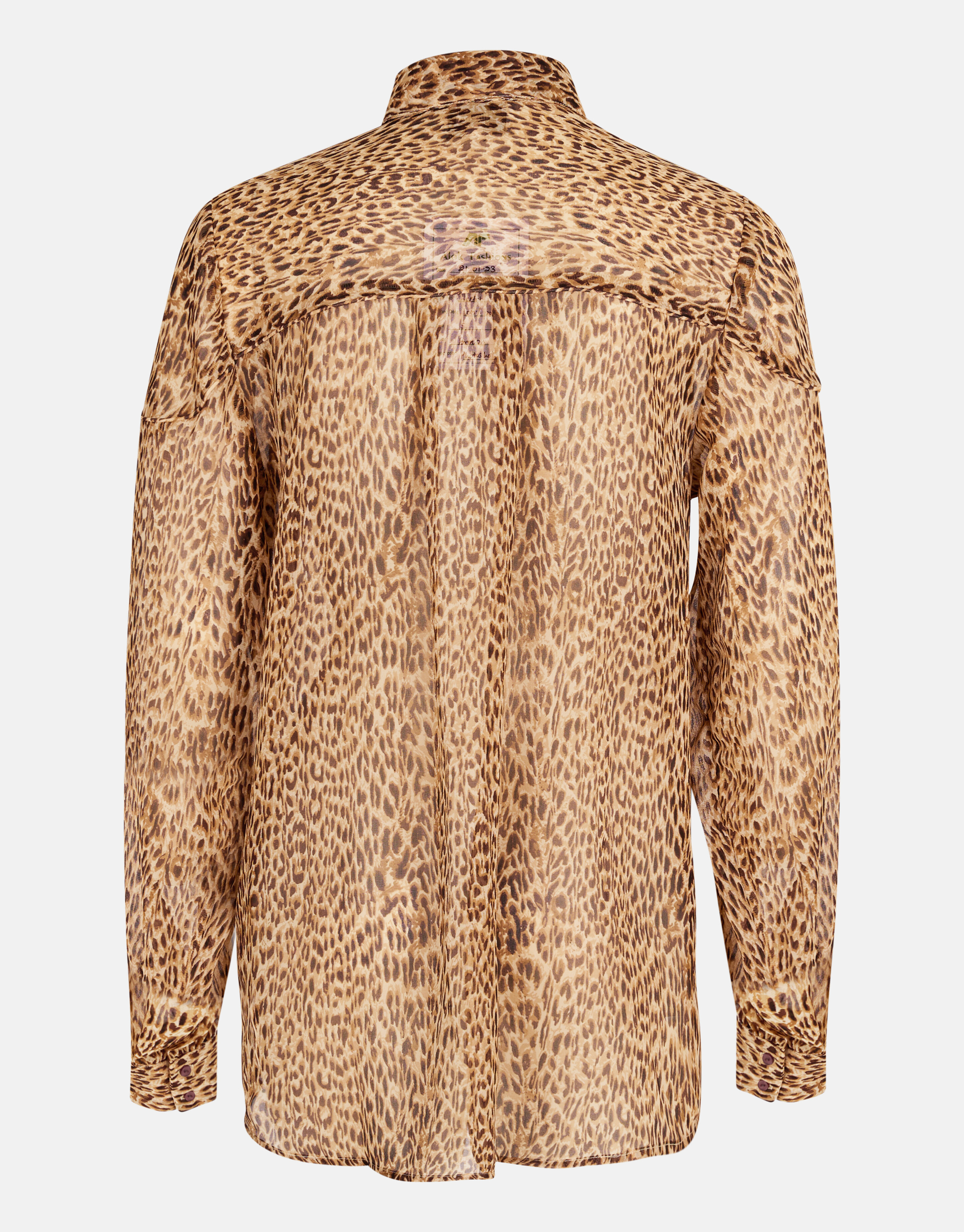 Gepardenbluse Braun SHOEBY WOMEN