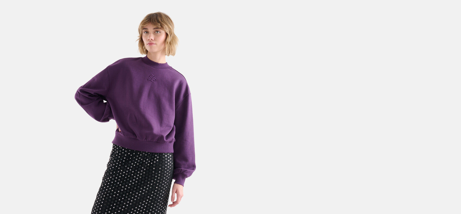 Basic Pullover Lila SHOEBY WOMEN