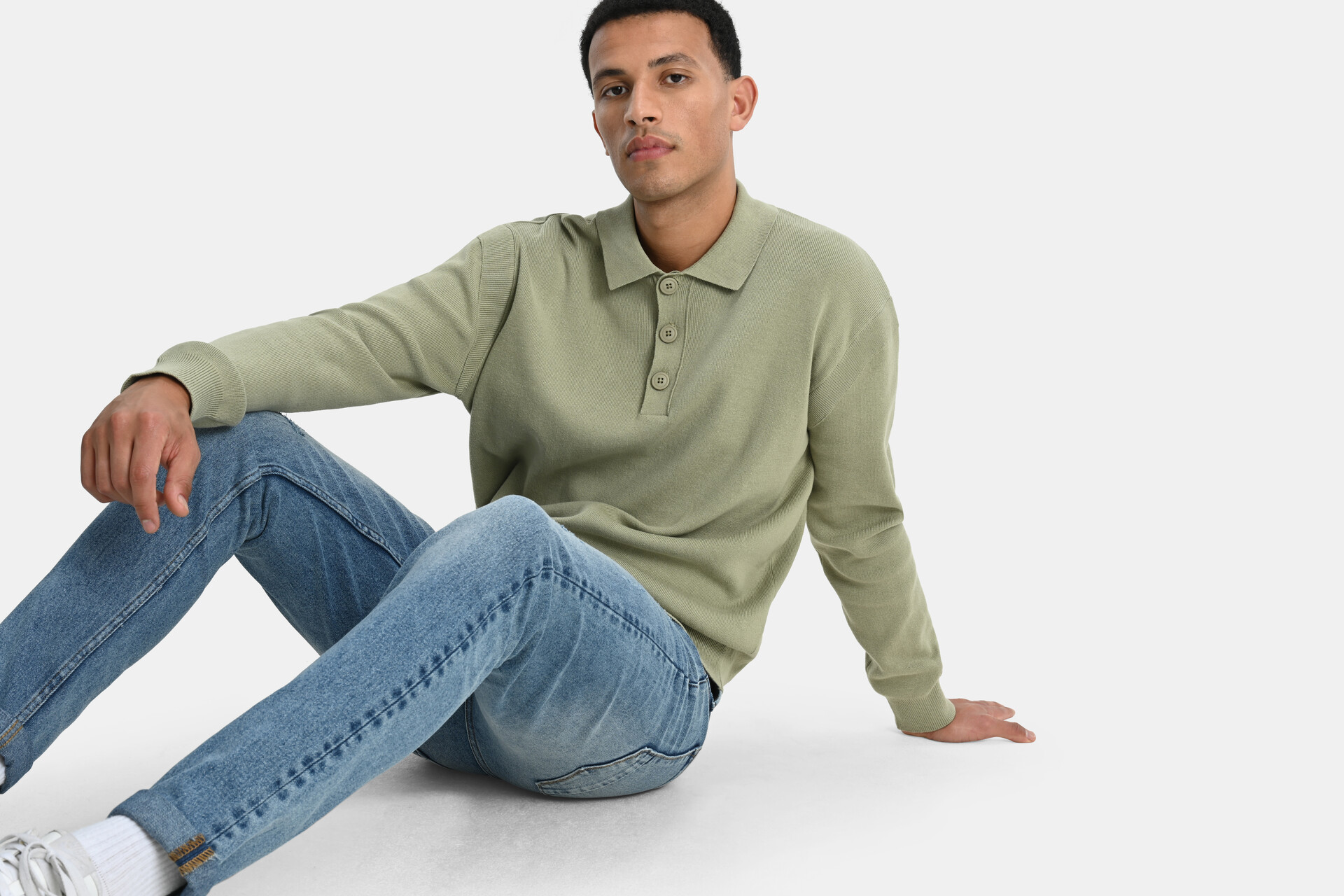 Tapered Jeans Medium Stone L32 SHOEBY MEN