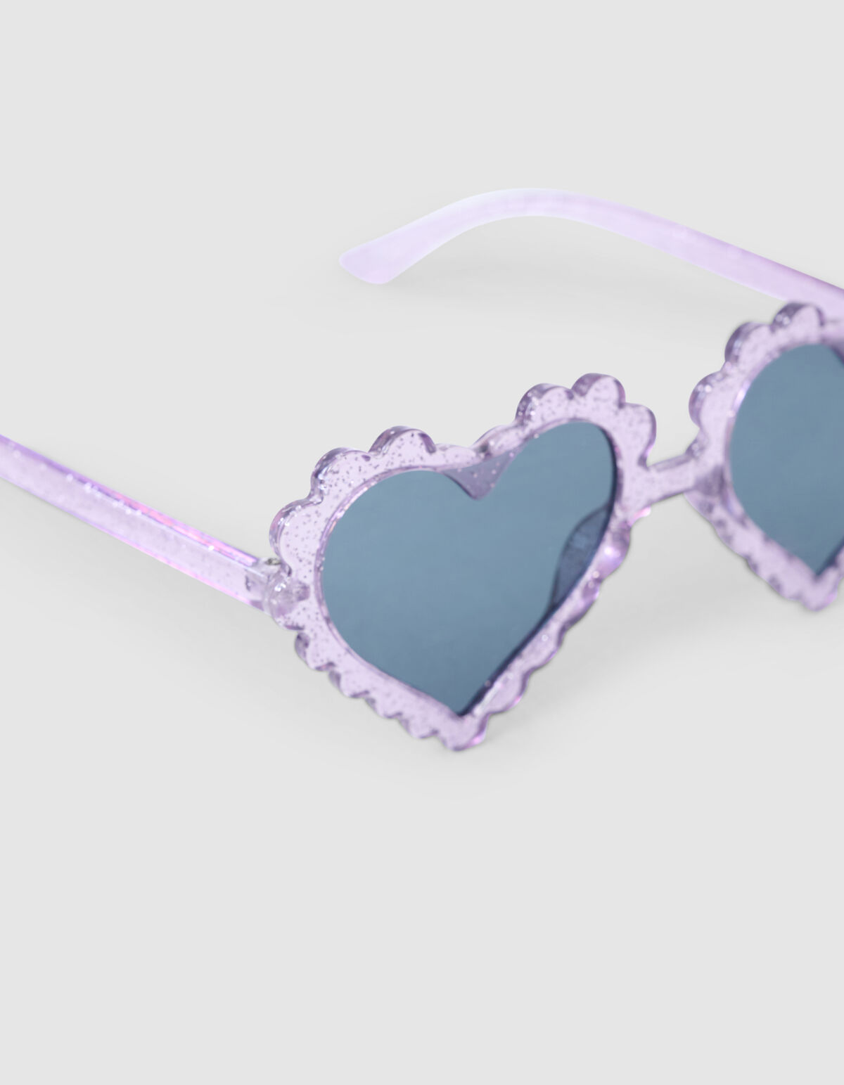 Herz Sonnenbrille Hellviolett SHOEBY ACCESSOIRES