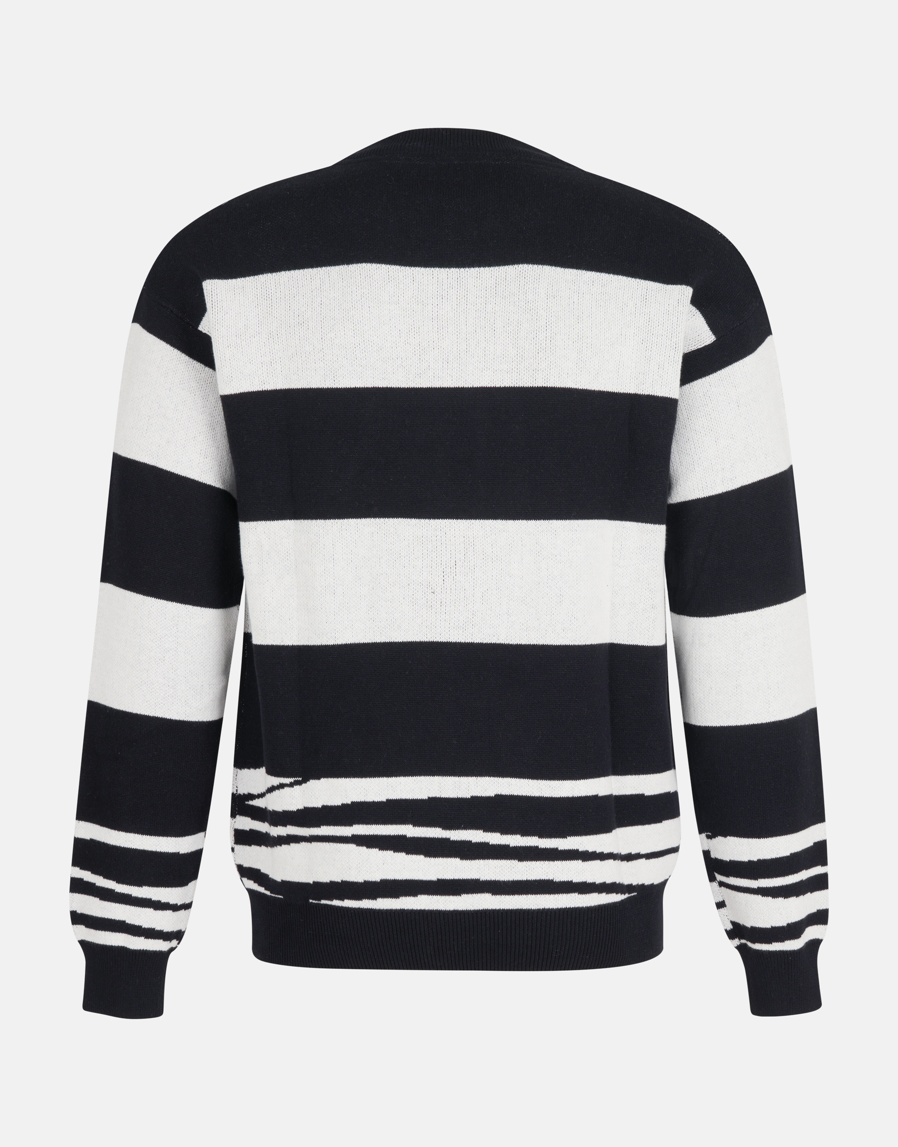 Gestreifter Pullover Schwarz SHOEBY MEN