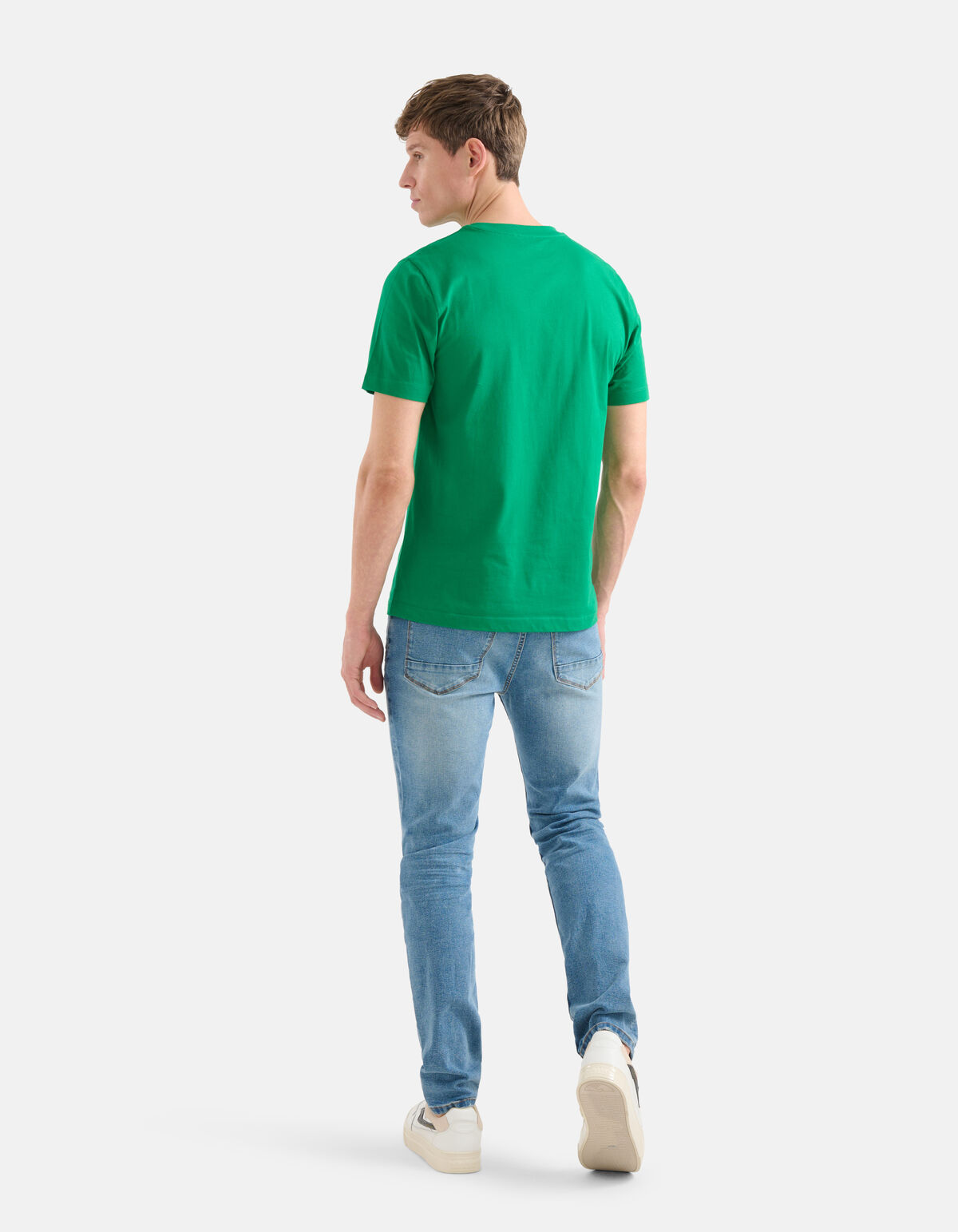 Regular Fit T-shirt Grün SHOEBY MEN