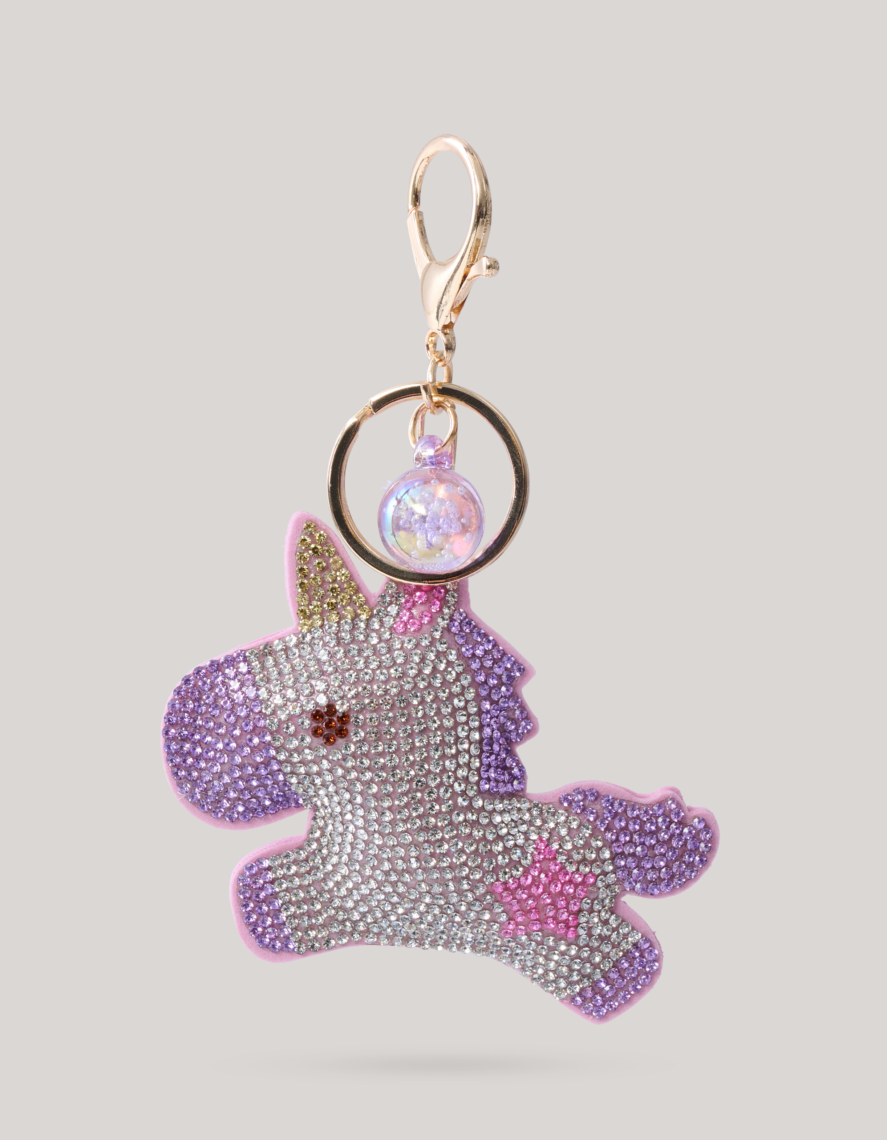 Strass Einhorn Schlüsselanhänger Rosa SHOEBY ACCESSOIRES