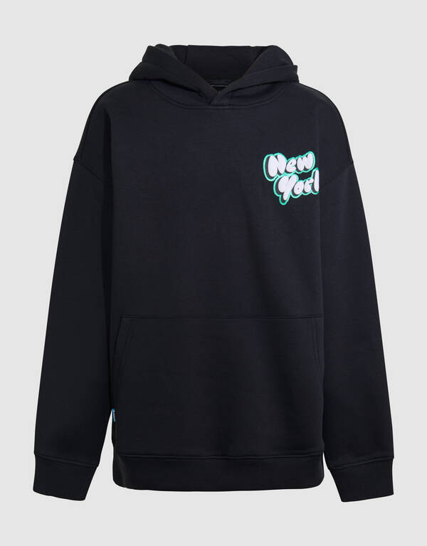 New York Artwork Hoodie Schwarz SHOEBY BOYS