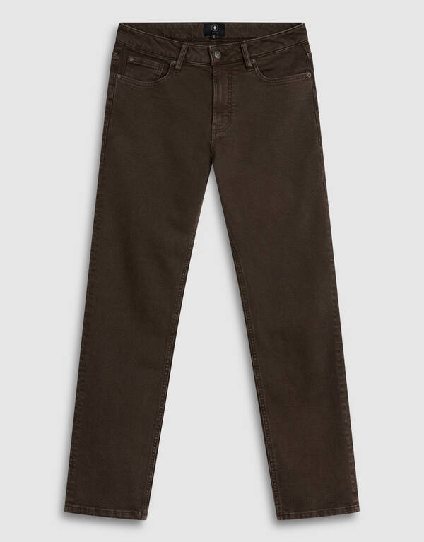 Straight Fit Jeans Braun SHOEBY MEN