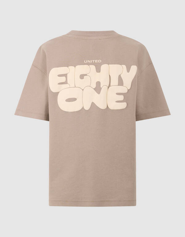 Spark Wasch-T-Shirt Taupe SHOEBY BOYS