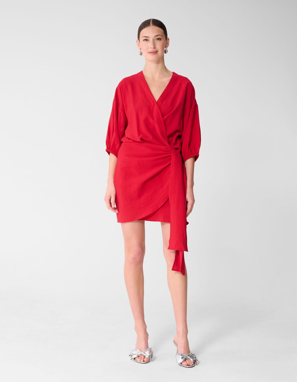 Mini Wickelkleid Rot SHOEBY WOMEN
