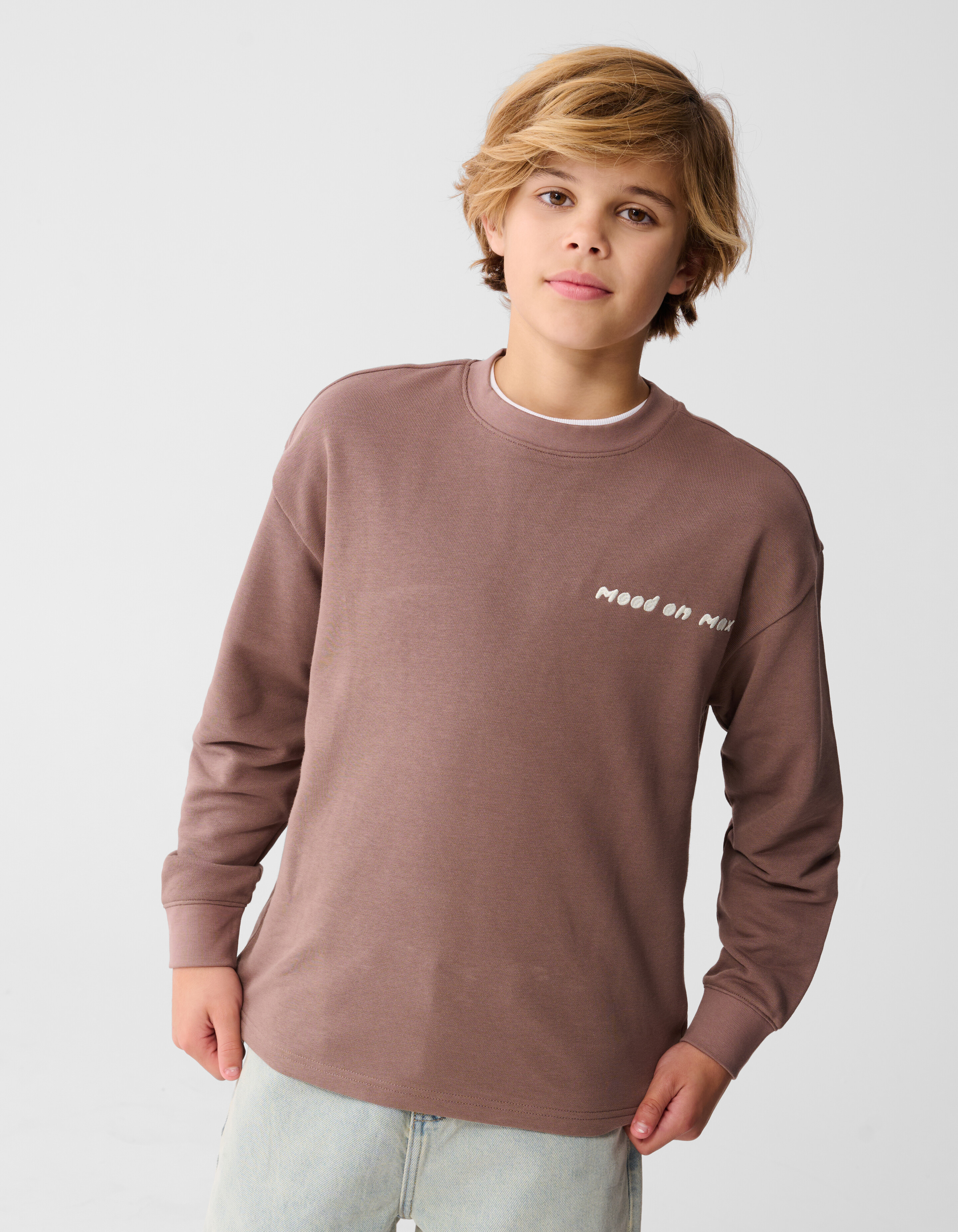 Mood Artwork Sweater Braun SHOEBY BOYS