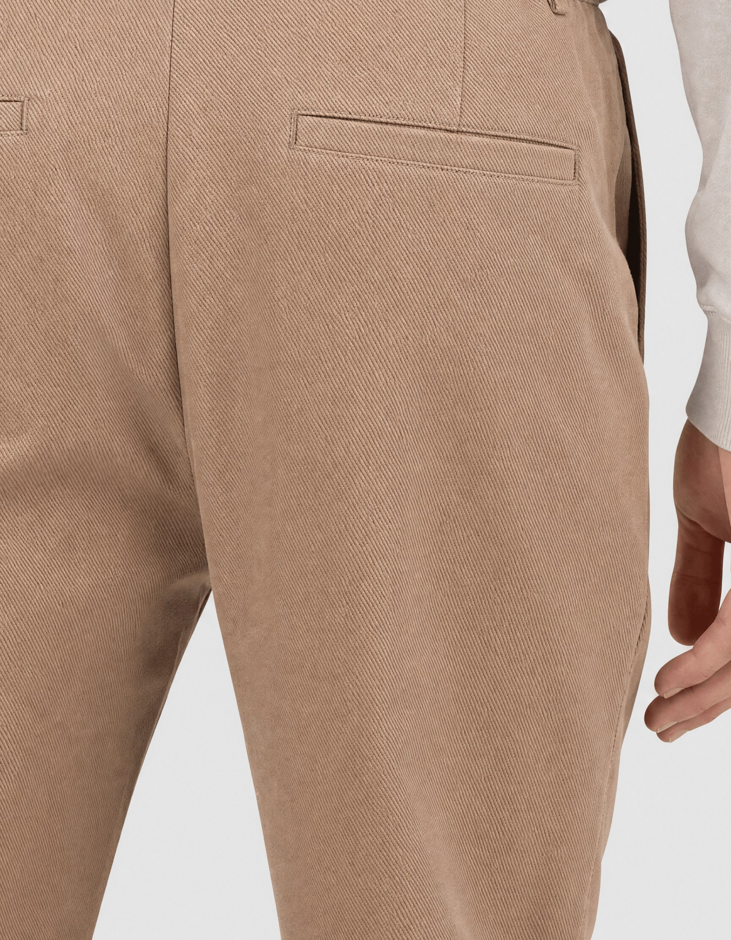 Keper Structuur Broek Lichtbruin SHOEBY MEN