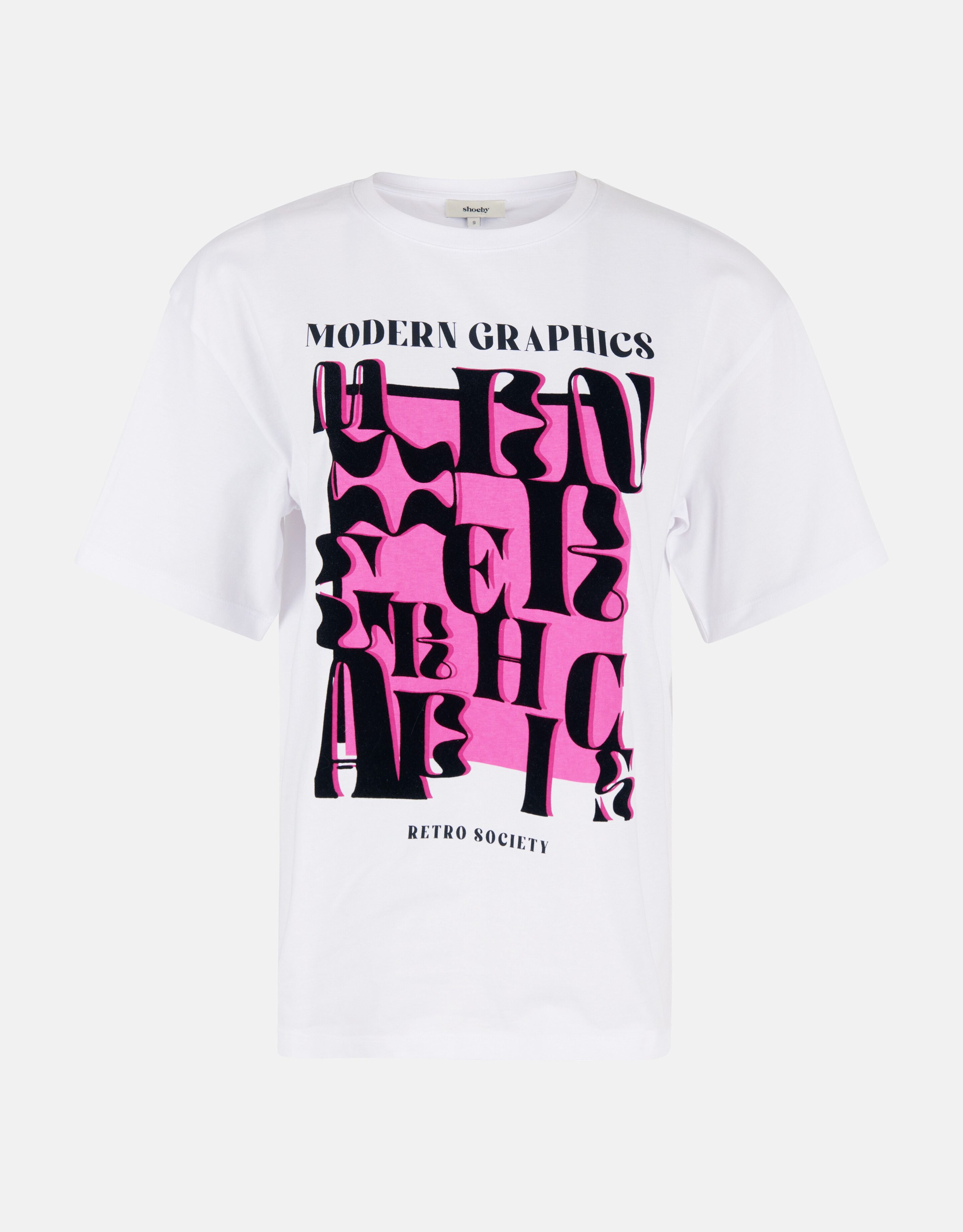 Grafik-T-Shirt Weiß SHOEBY WOMEN