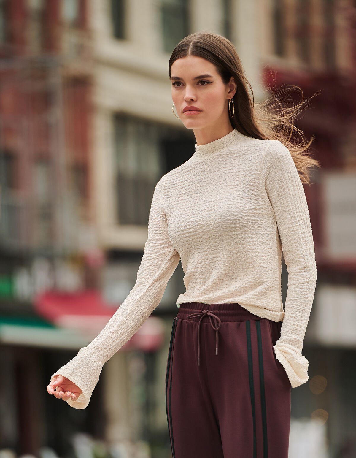 Struktur-Top Off White SHOEBY WOMEN