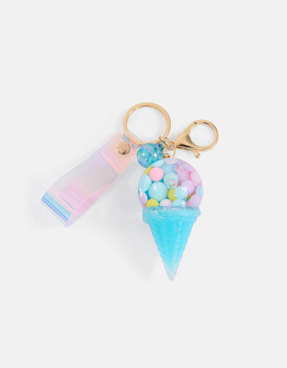 Eiscreme Schlüsselanhänger Blau SHOEBY ACCESSOIRES
