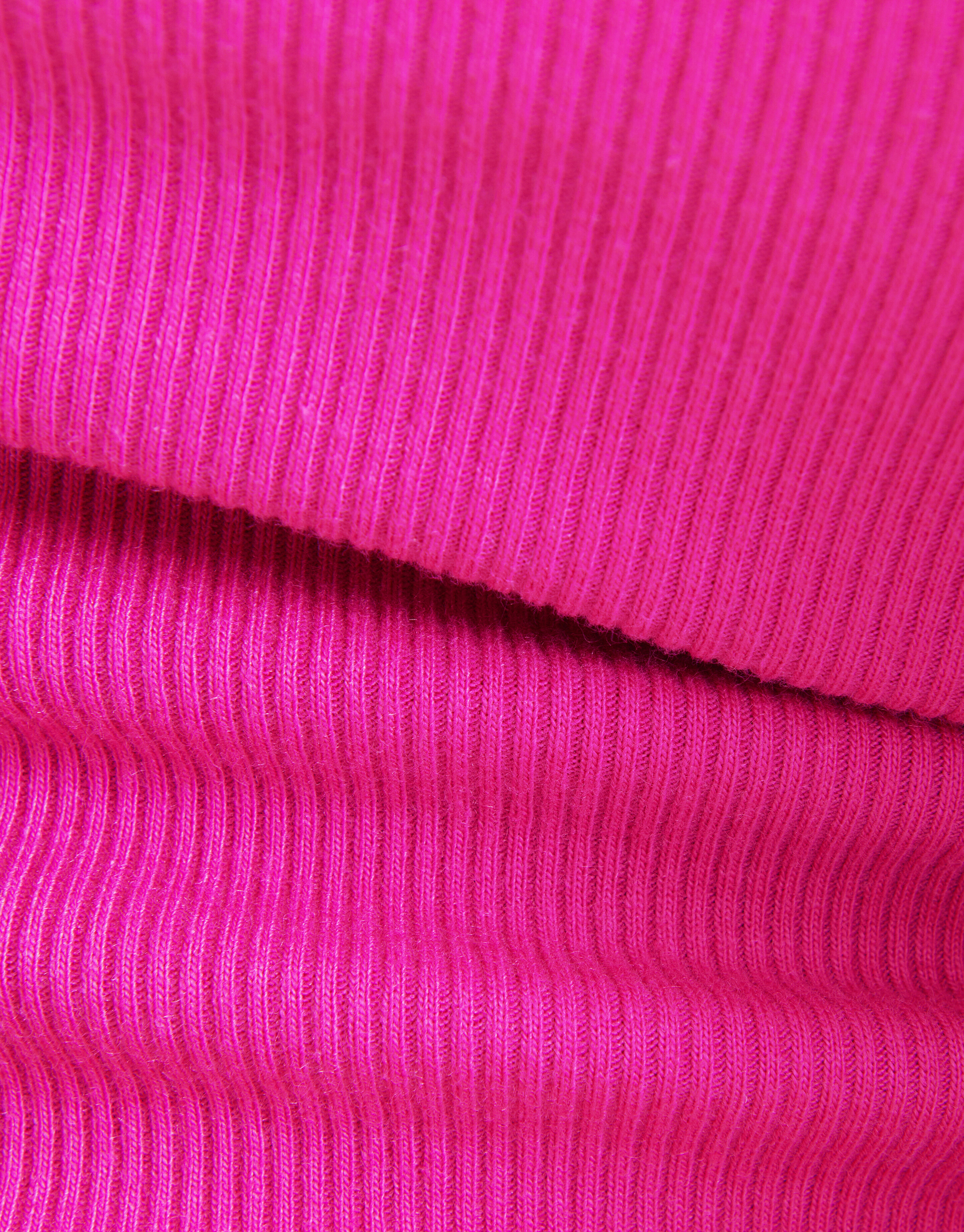 Asymmetrisches ausgeschnittenes Top Rosa SHOEBY WOMEN