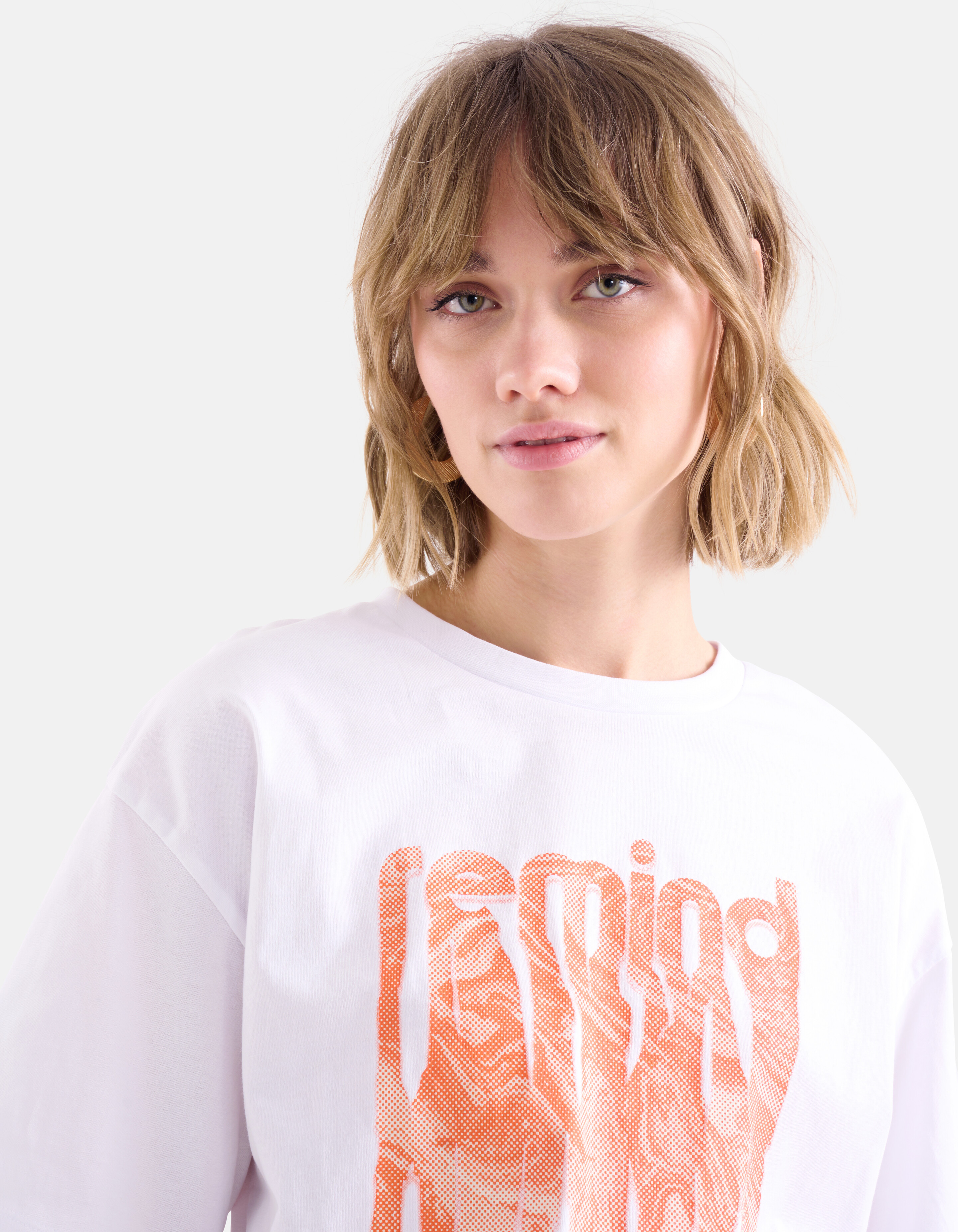 Artwork T-shirt Weiß SHOEBY WOMEN