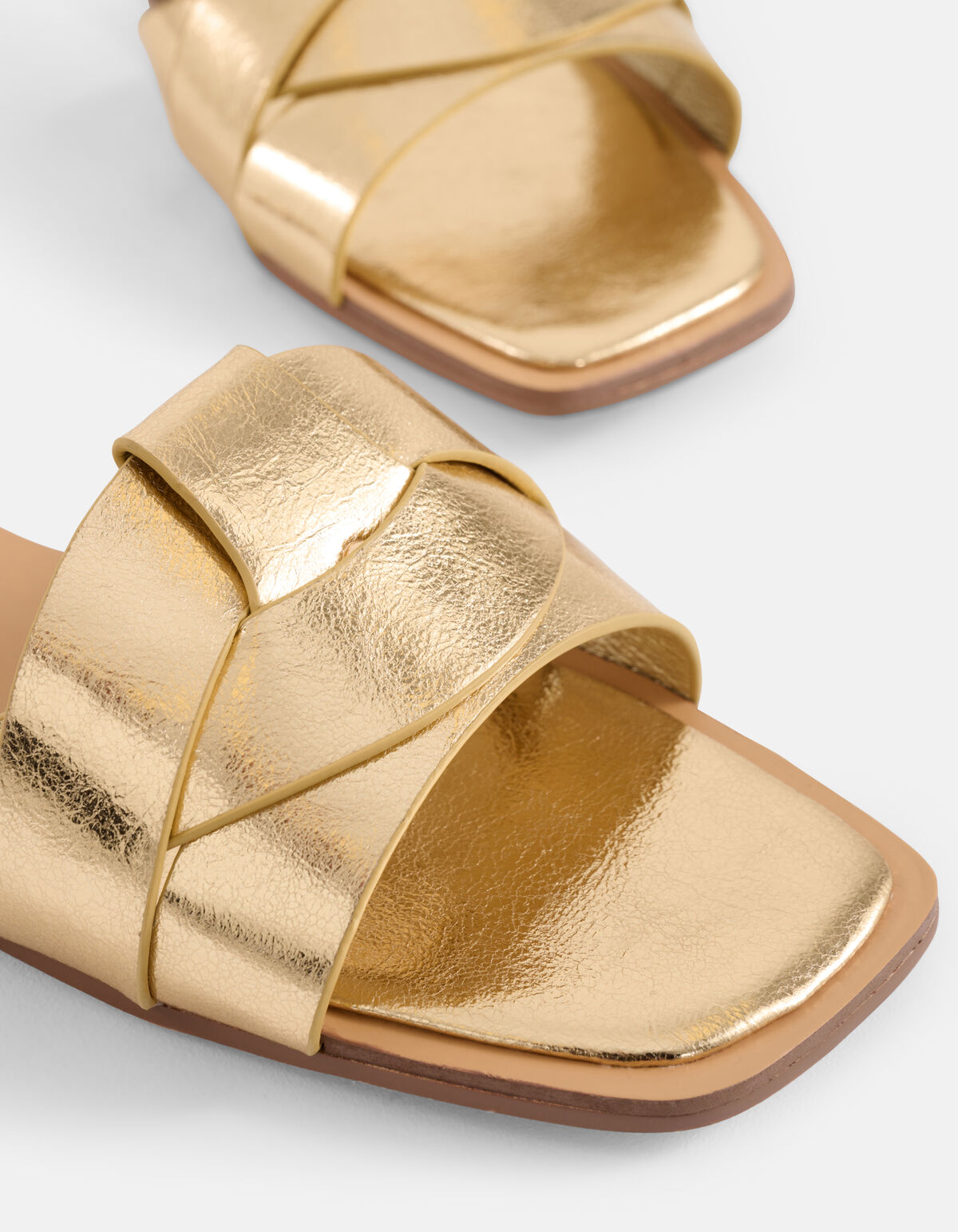 Metallische Sandalen Gold SHOEBY SHOES